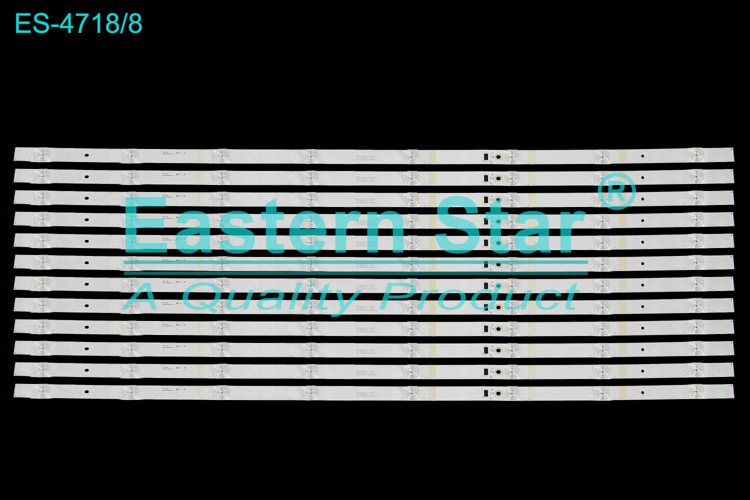 ES-4718 LED TV Backlight use for 75" Tcl 75T6 75P8  HR-2A220-09364 LM2R02U4-C-K AC-LB7508-HR02J 75HR330M08A0 V2 LED BACKLIGHT KITS(12)