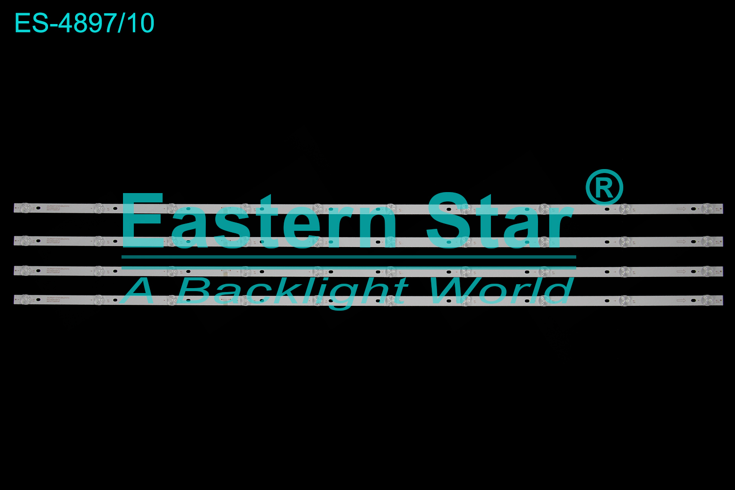 ES-4897 LED TV Backlight use for 50" JS-JP50A71101ER.909L(91210) R72-50D04-028-10 990141T.60034.4P LED BACKLIGHT KITS(4)