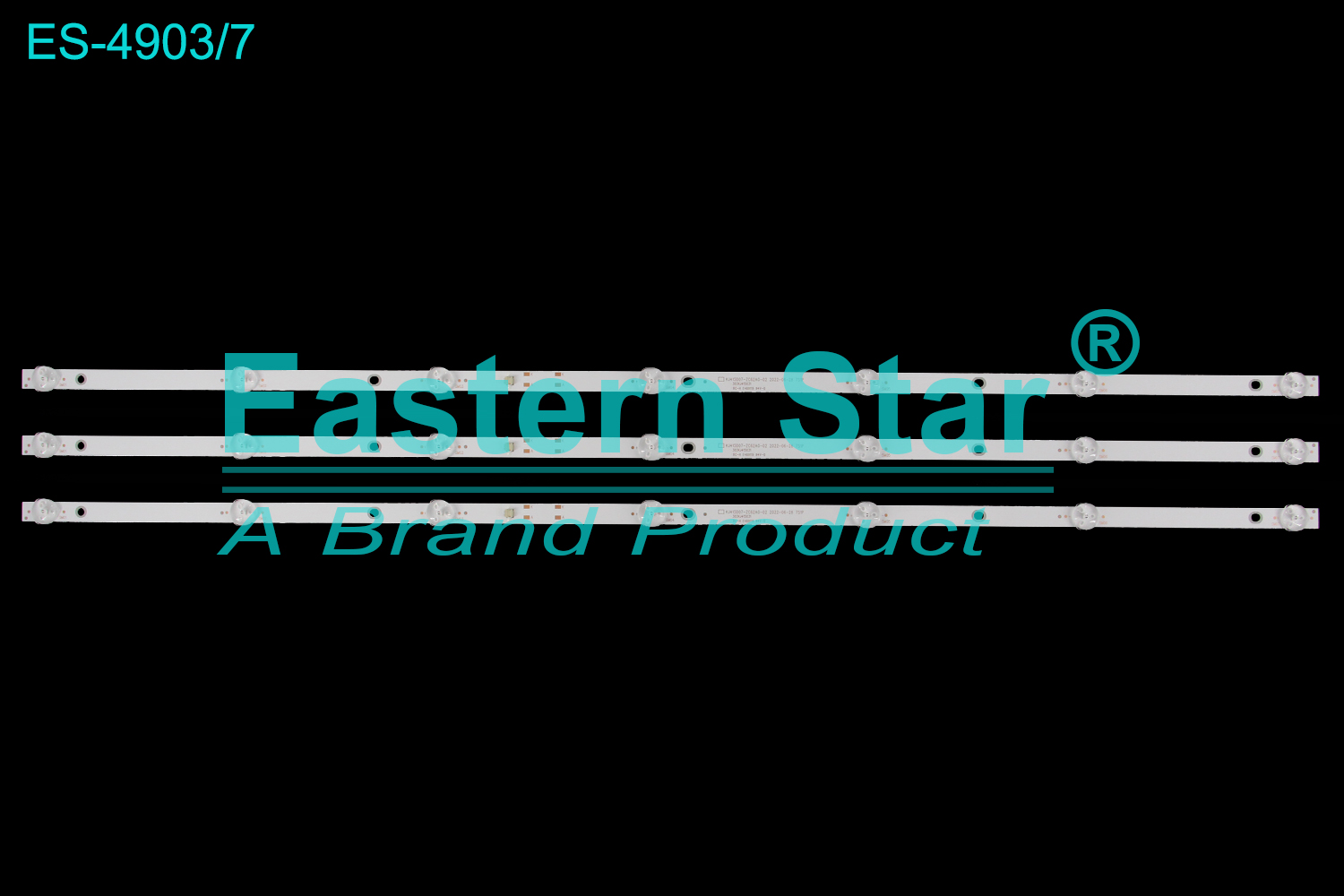 ES-4903 LED TV Backlight use for 42" Skyworth 42X8 42Y8 KJ4115D07-ZC62AG-02 2022-06-28 7S1P 303KJ415031 BC-H E469119 LED BACKLIGHT STRIP(3)