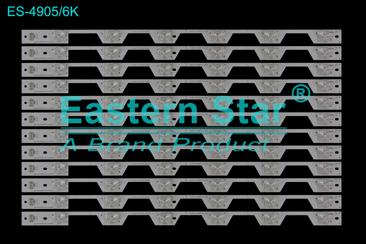 ES-4905 LED TV Backlight use for 55" Tcl  B55A769U  L55P1-UD YHE-4C-LB5506-YH03J TMT_55P1_12X6_3030CN_6S1P P82.8 REV.V2 LED BACKLIGHT STRIP(12)