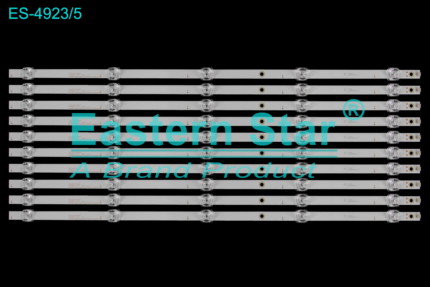 ES-4923 LED TV Backlight use for 55" Polaroid 55T7U DLED55MXY 10X5 2002 2019-06-27 M7 APT-MXYLB20015 A2.0 YSL-L E479275 94V-0 2122 D-55C4GR77WW-M5TA JL.D55051330-170DS-M_V01_14MM  LED BACKLIGHT STRIP(10)