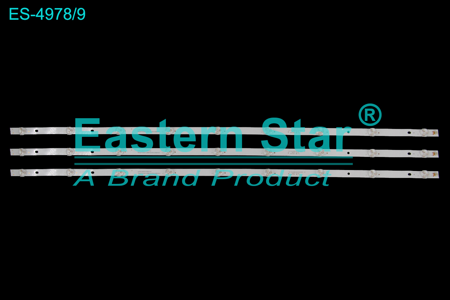 ES-4978 LED TV Backlight use for 43"  Sharp  RF-AJ430010SE30-0901 A1 LED BACKLIGHT STRIP(3)
