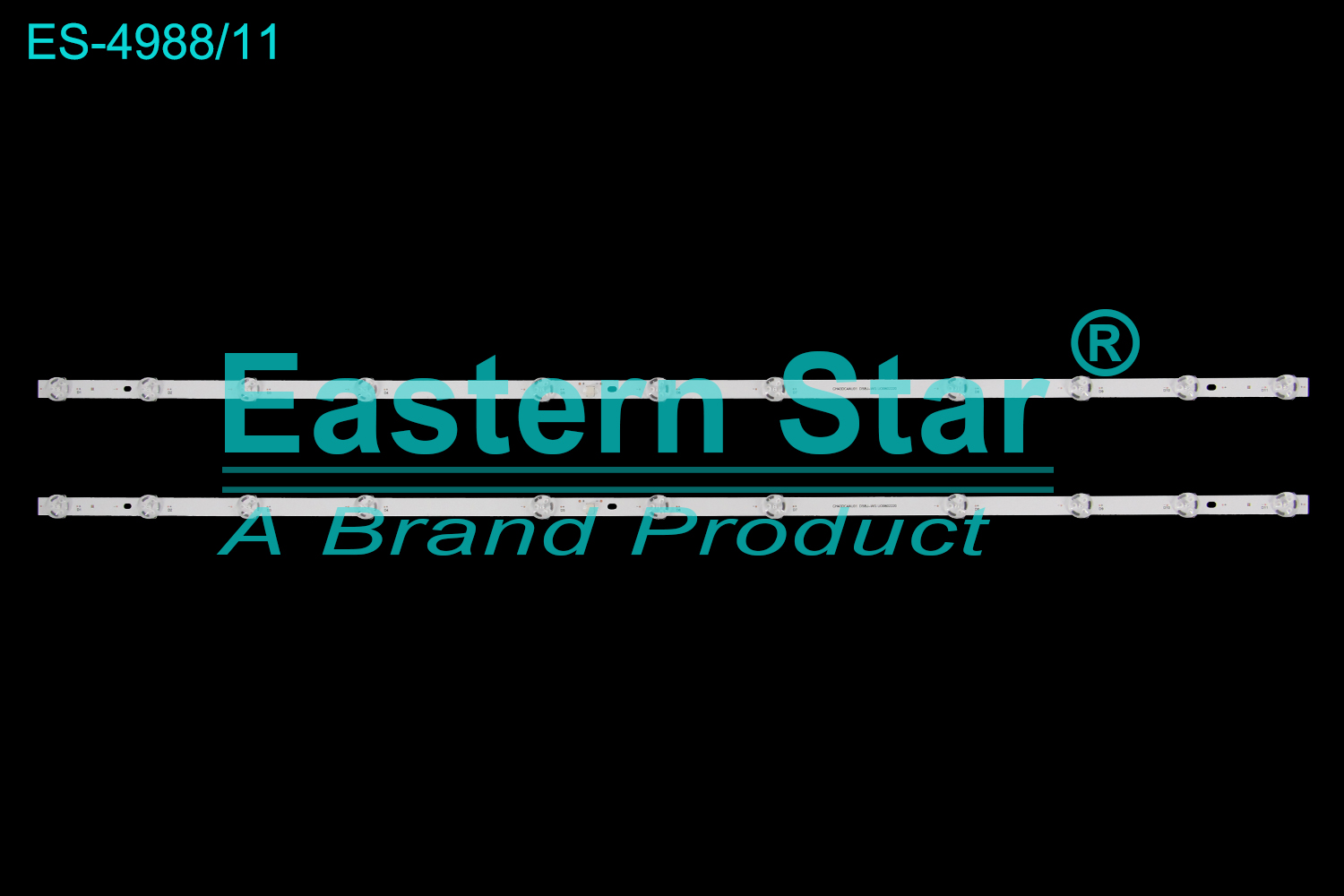 ES-4988 LED TV Backlight use for 43" Changhong 43Q8L 43D5F  CH43DC4AU01 DSBJ-WG UO0602220 CH43DC4A-V01、LB-C430F22-E5-H  LED BACKLIGHT STRIP(2)
