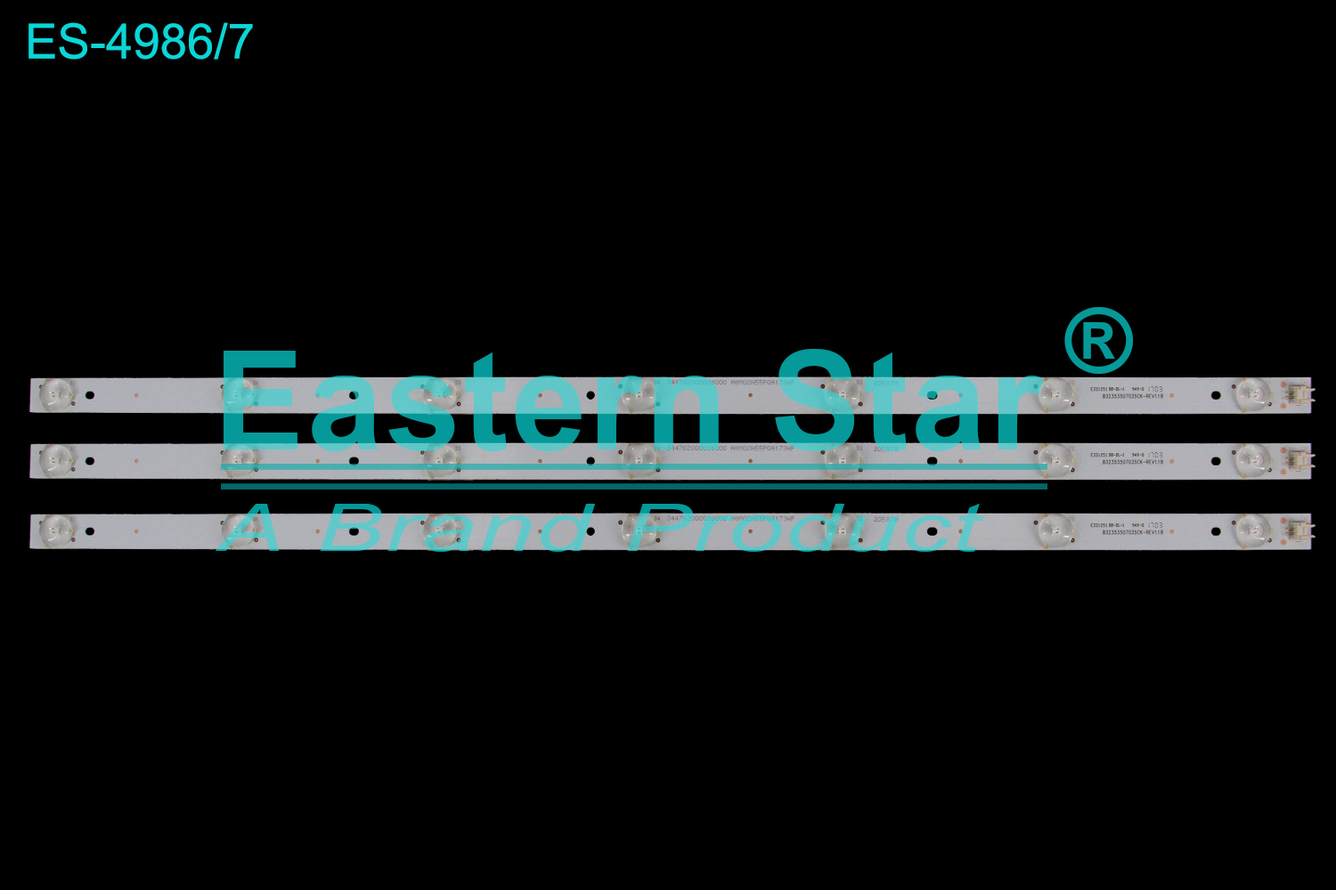 ES-4986 LED TV Backlight use for 32" Konka/Haier  LE32G310Z 32A6M LE32A31 LE32AL88G31C  B32353507035CK-REV1.1B 344762000036000 A8M02H55PQA173HF LED BACKLIGHT STRIP(3)