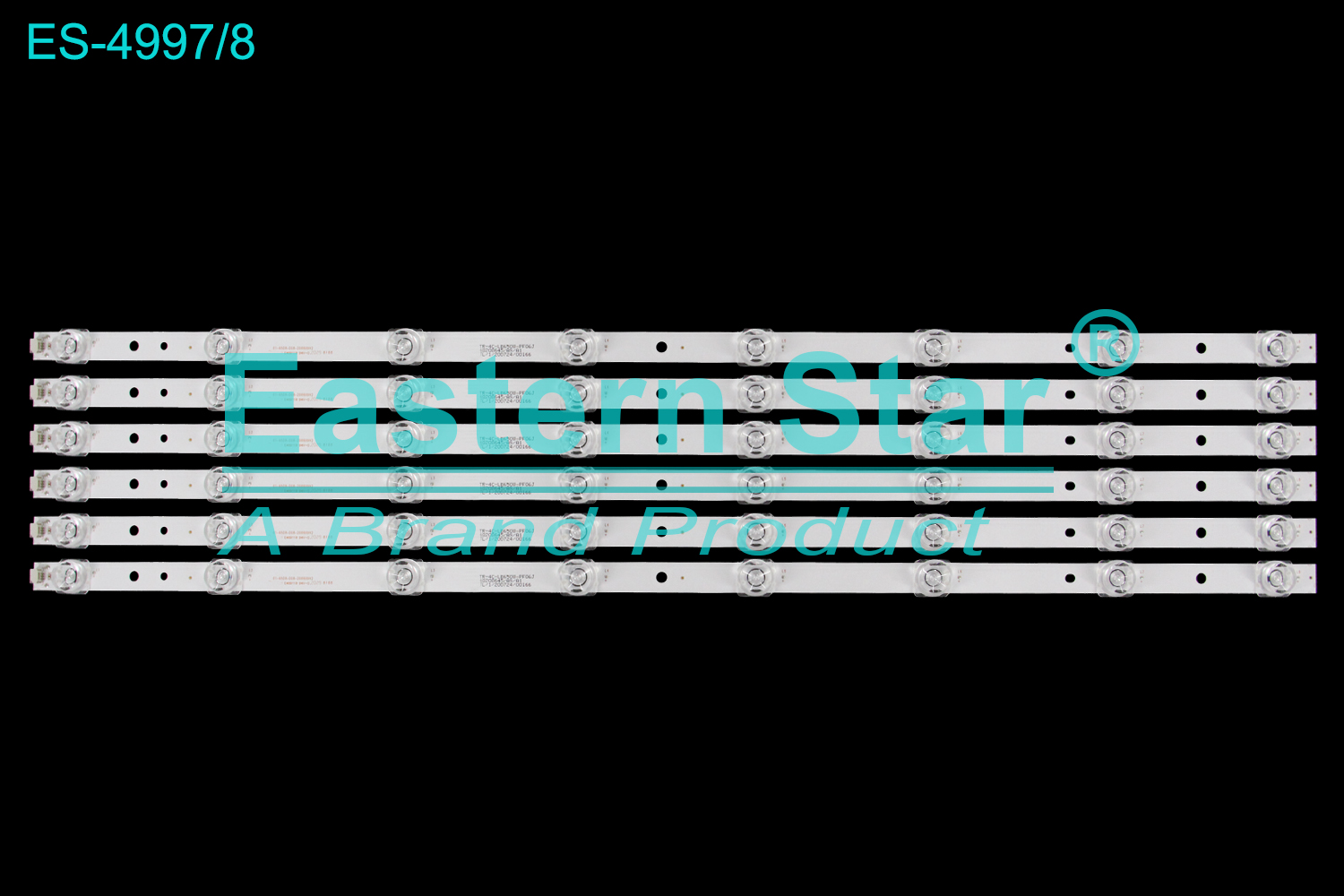 ES-4997 LED TV Backlight use for 65" Tcl  65P715 01-65D8-D08-200609V2 TR-4C-LB6508-PF06J  LED BACKLIGHT STRIP(6)