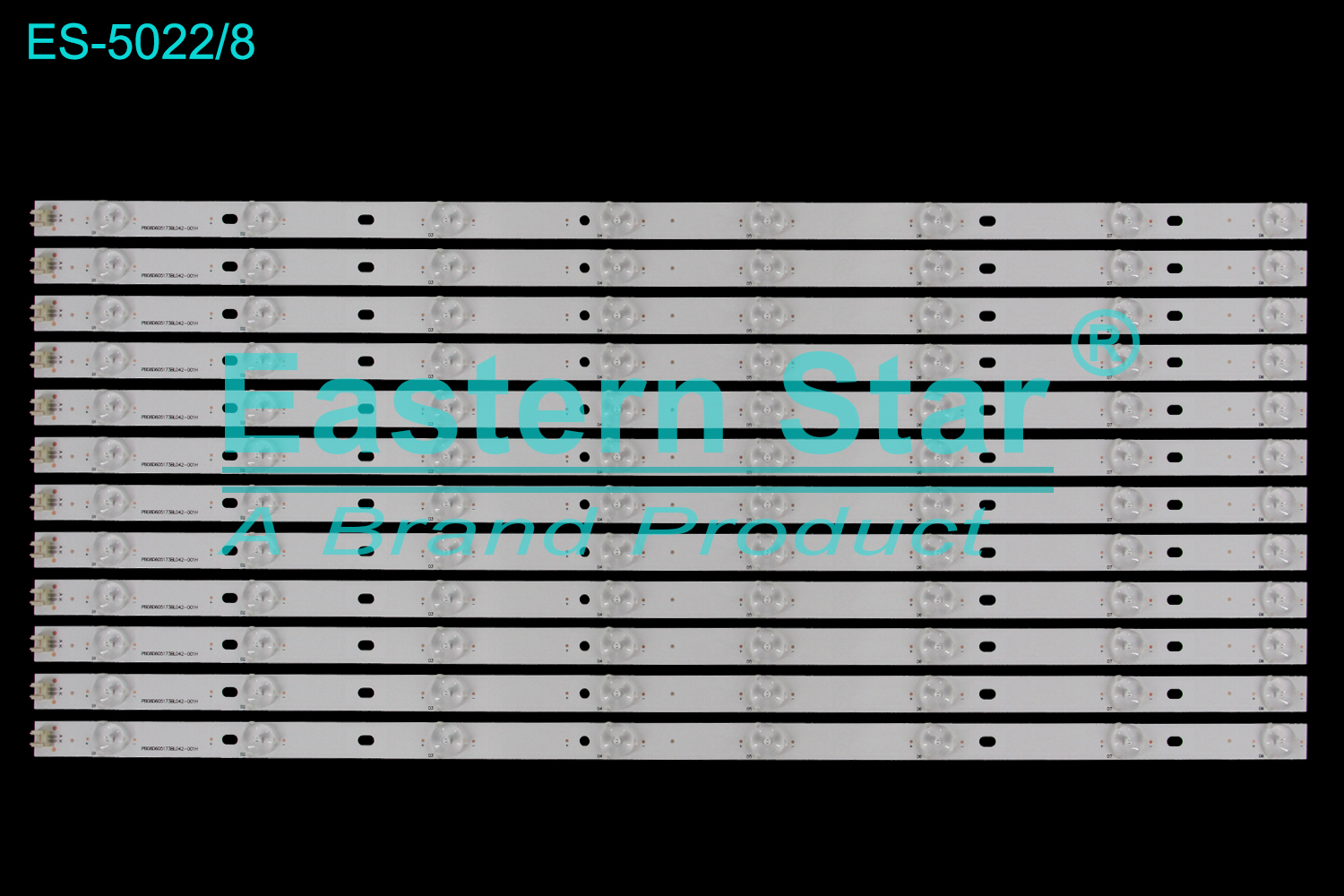 ES-5022 LED TV Backlight use for 60" PB08D605173BL042-001H LED BACKLIGHT STRIP(12)