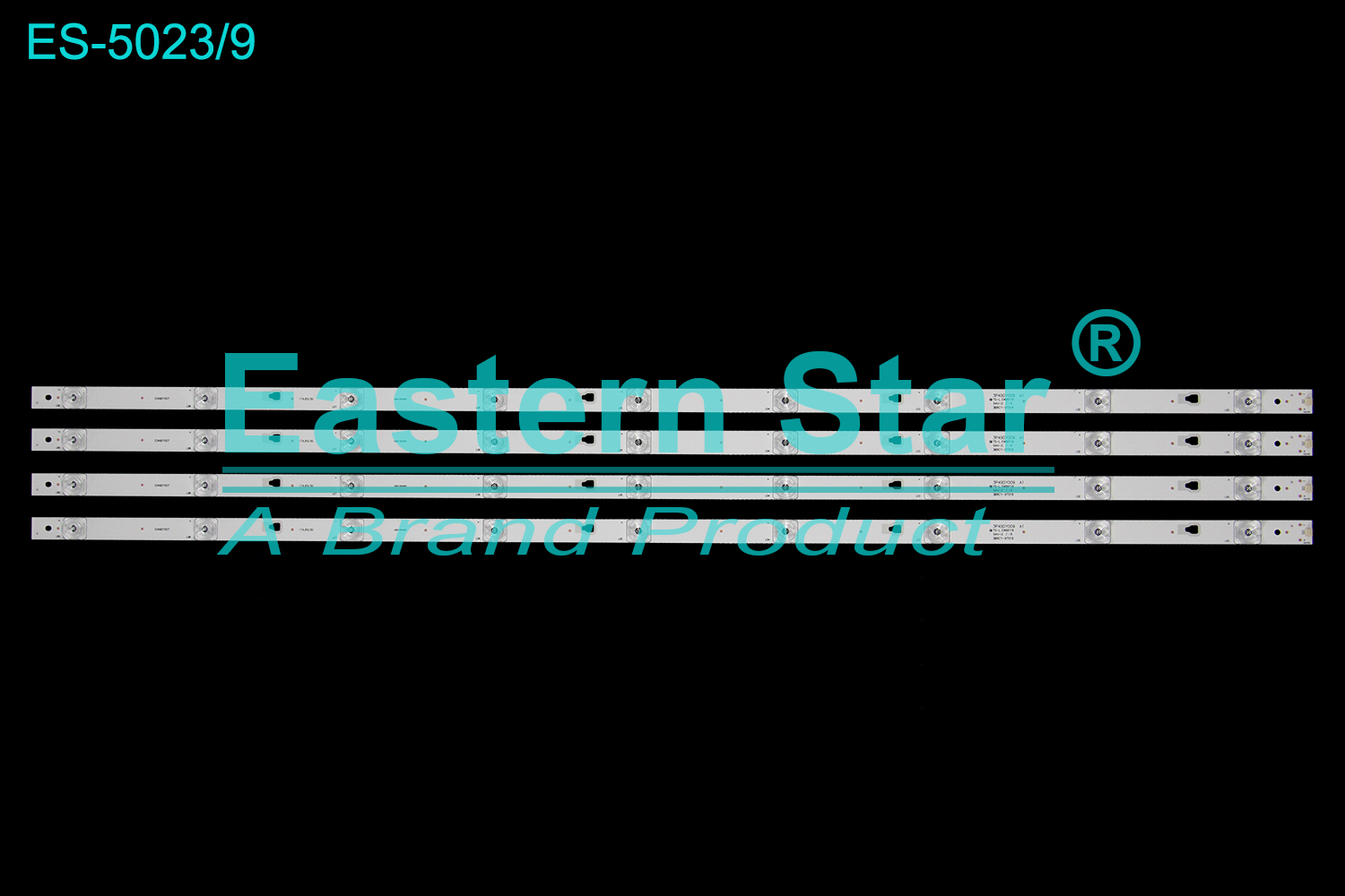 ES-5023 LED TV Backlight use for 49" 3P49DY009 A1 3B9CY-97018 A801300965 0349DY007 RF-BS490003SE30-0901 A1 49HR332M09A0 V1 49DY 9*4 LED BACKLIGHT STRIP(4)
