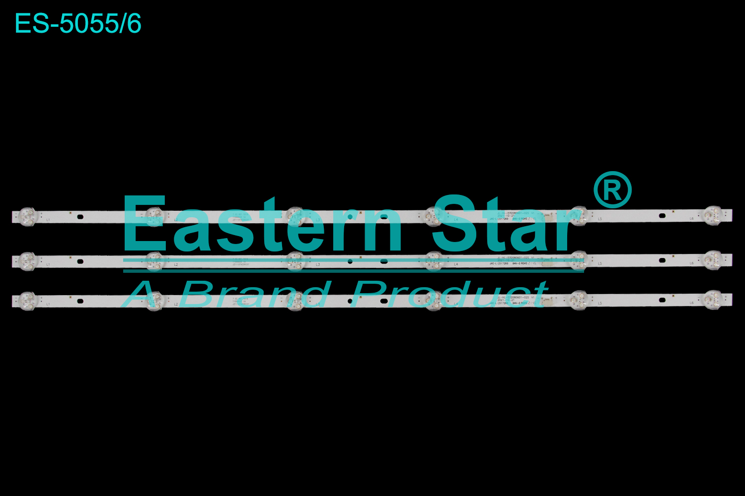 ES-5055 LED TV Backlight use for 32" Onida  JL-HL-D32080601-02S V1 2021-10-21  LED BACKLIGHT STRIP(3)