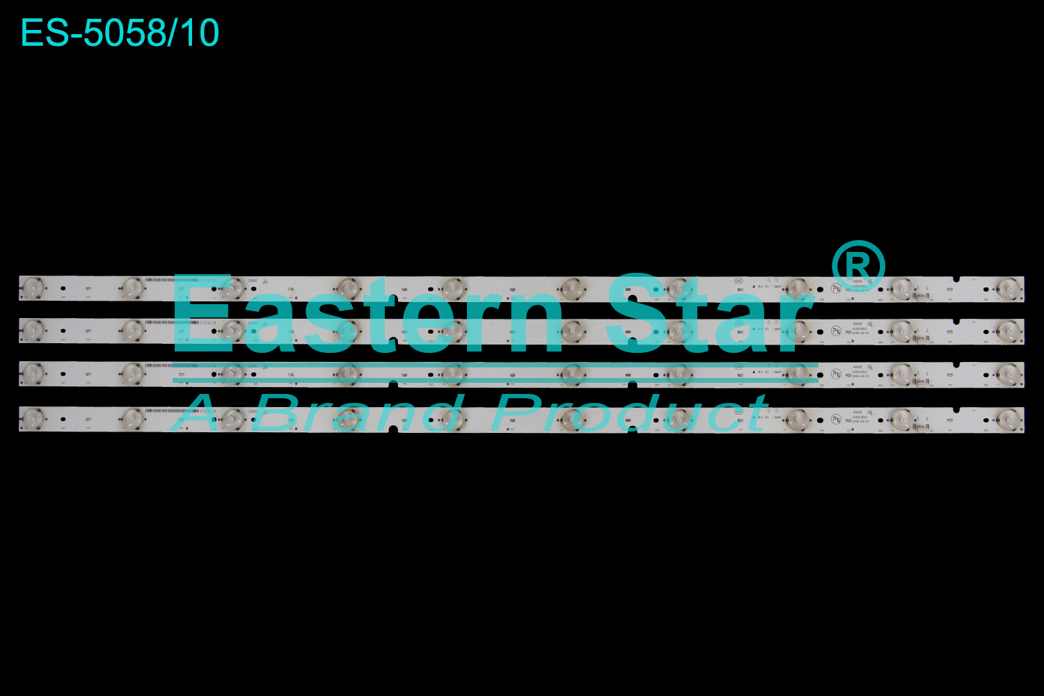 ES-5058 LED TV Backlight use for 40" Konka/Micromax  40628 35021822 2016-03-01 LED BACKLIGHT STRIP(4)