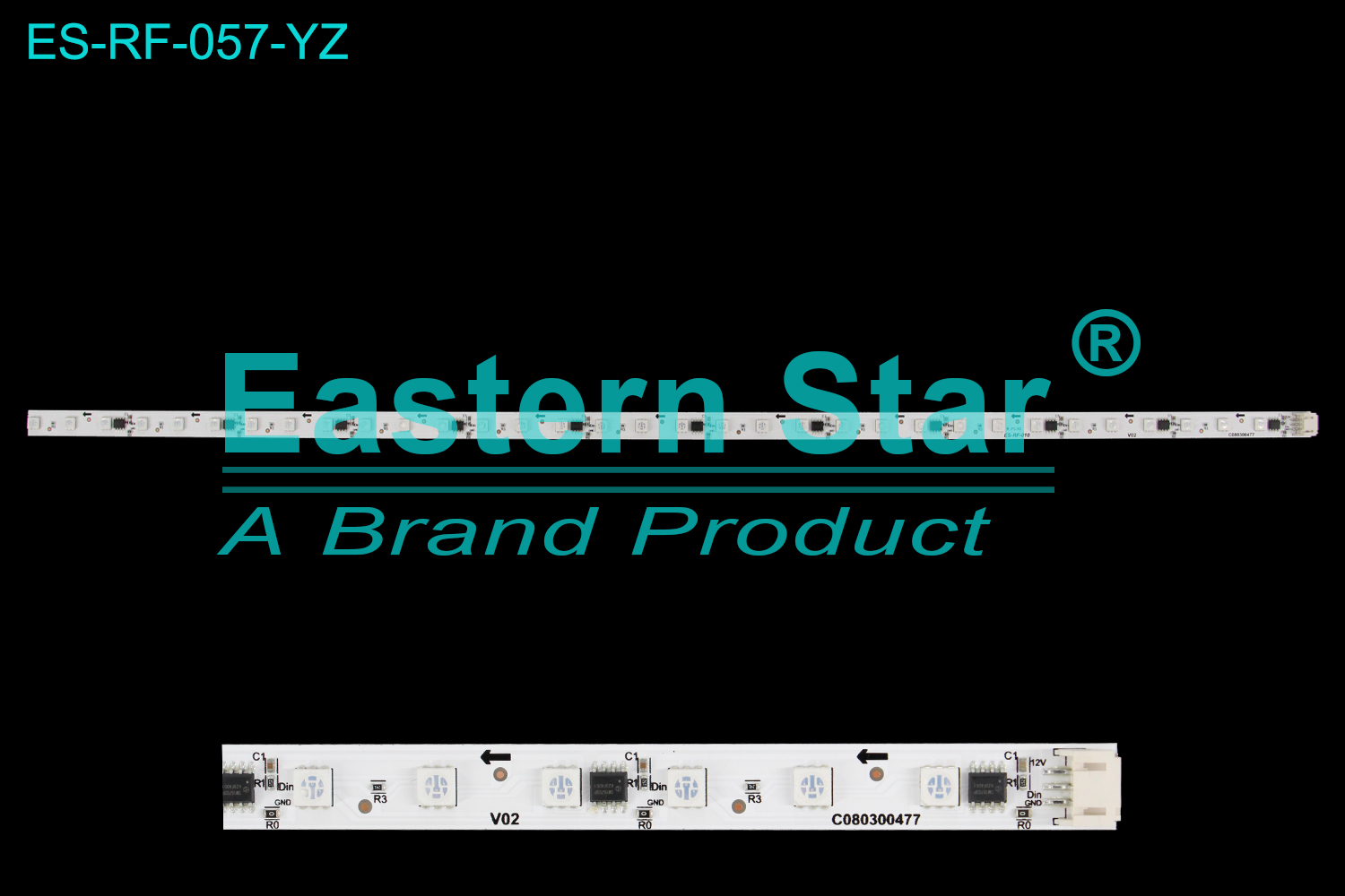 ES-RF-057-YZ Refrigerator LED light use for  C080300477 LED STRIP (/)