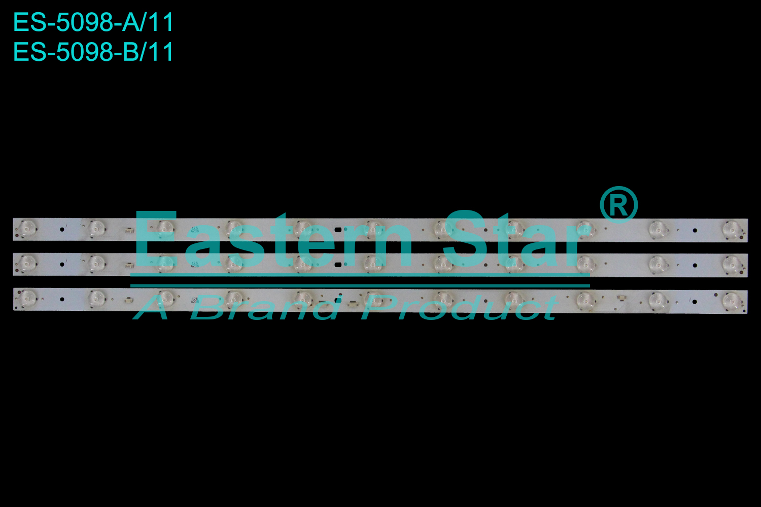 ES-5098 LED TV Backlight use for 32" Haier LE32B50  LED32C530 A:LED315D11-ZC14-02(C）PN:30331511204 B: LED315D11-ZC14-01(C）PN:30331511203 LED BACKLIGHT STRIP(3)