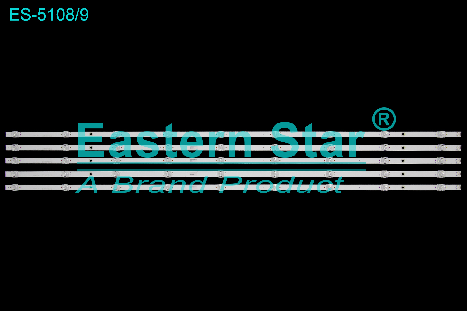 ES-5108 LED TV Backlight use for 50" Philips 50PUS8007/12 LB5010F V0_01 210BZ09D0B33MBL0AL 22371000134 4B59600000RM  LED BACKLIGHT STRIP(5)