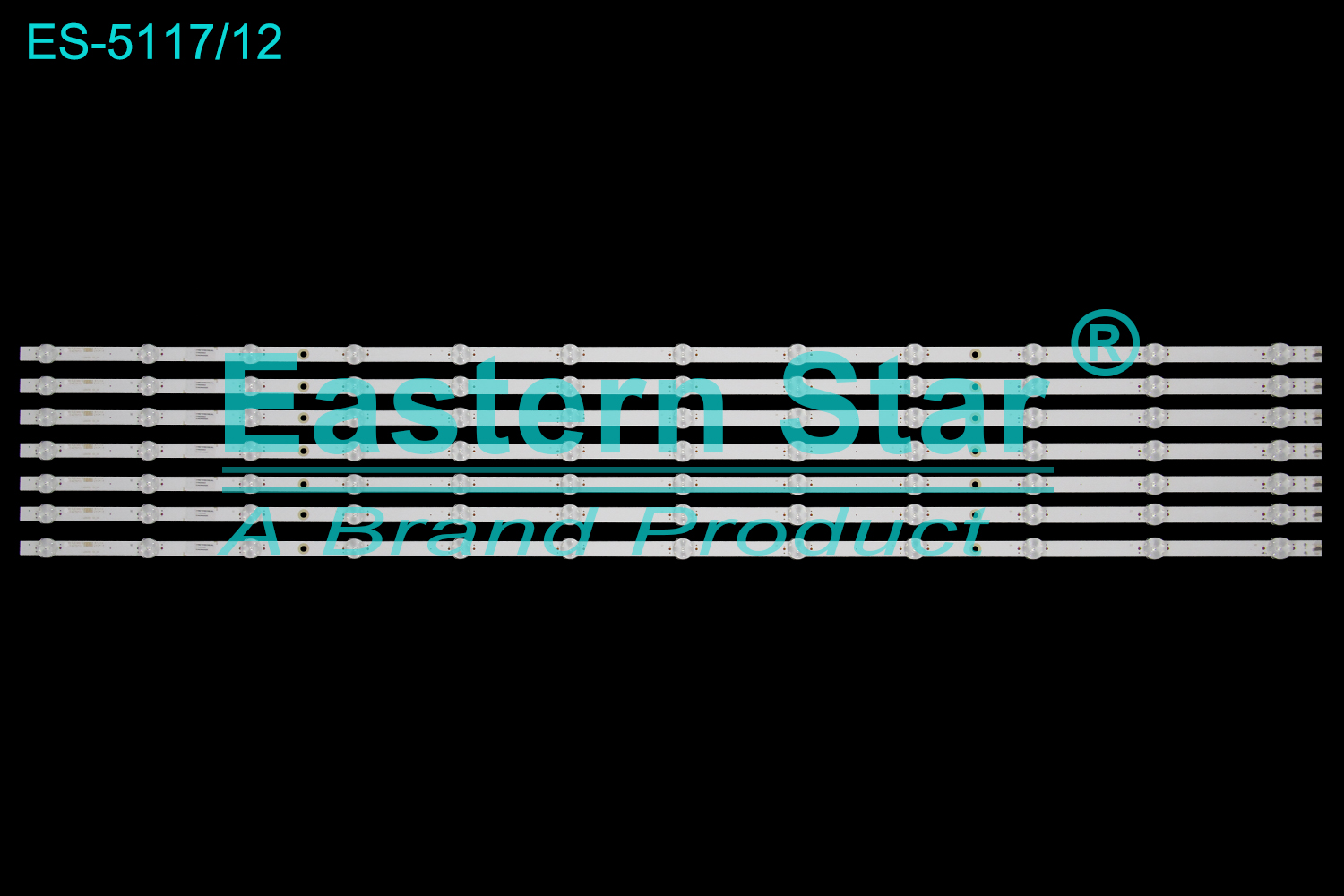 ES-5117 LED TV Backlight use for 50" Philips 50PUS8556/12, 50PUS8506/12, 50PUS8506/60  LB5010G V0_00 LED BACKLIGHT STRIP(7)