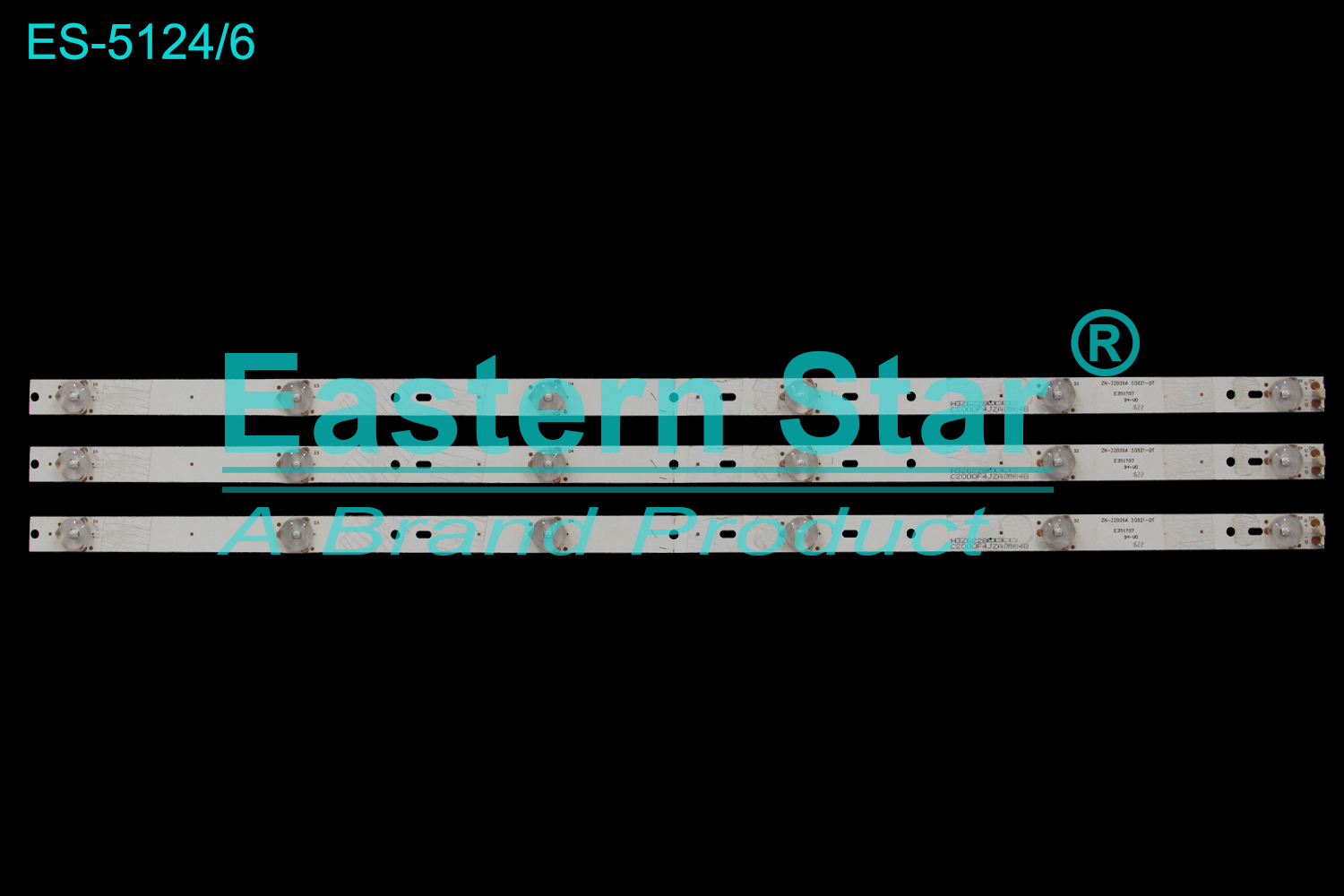 ES-5124 LED TV Backlight use for 32" Panda HC-TF3268D  ZN-32B06A 50821-OT  LED BACKLIGHT STRIP(3)