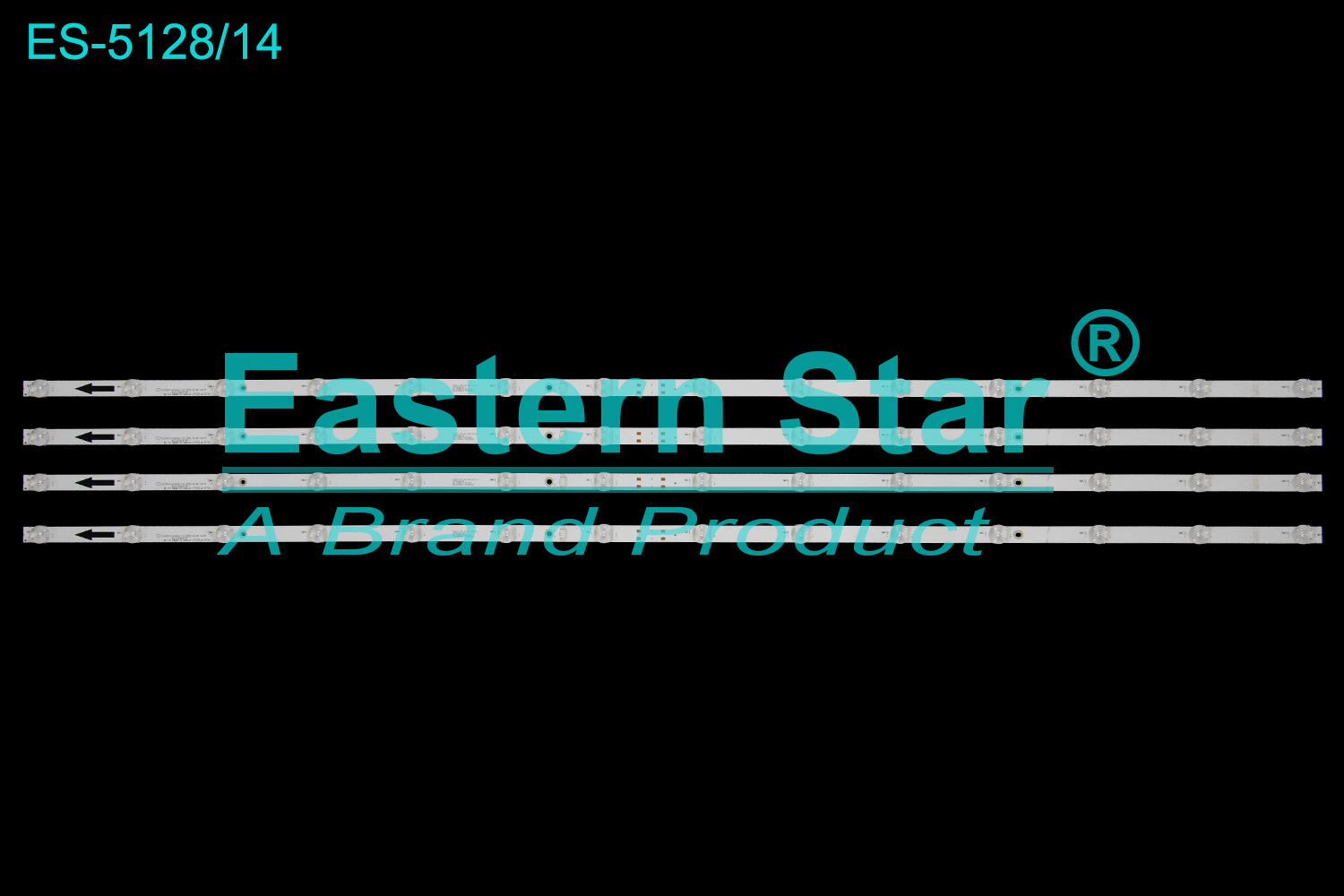 ES-5128 LED TV Backlight use for 55" Tcl  TCL55D14-ZC42AG-11D 2022-10-08 14S1P 303TC550078D LED BACKLIGHT STRIP(4)