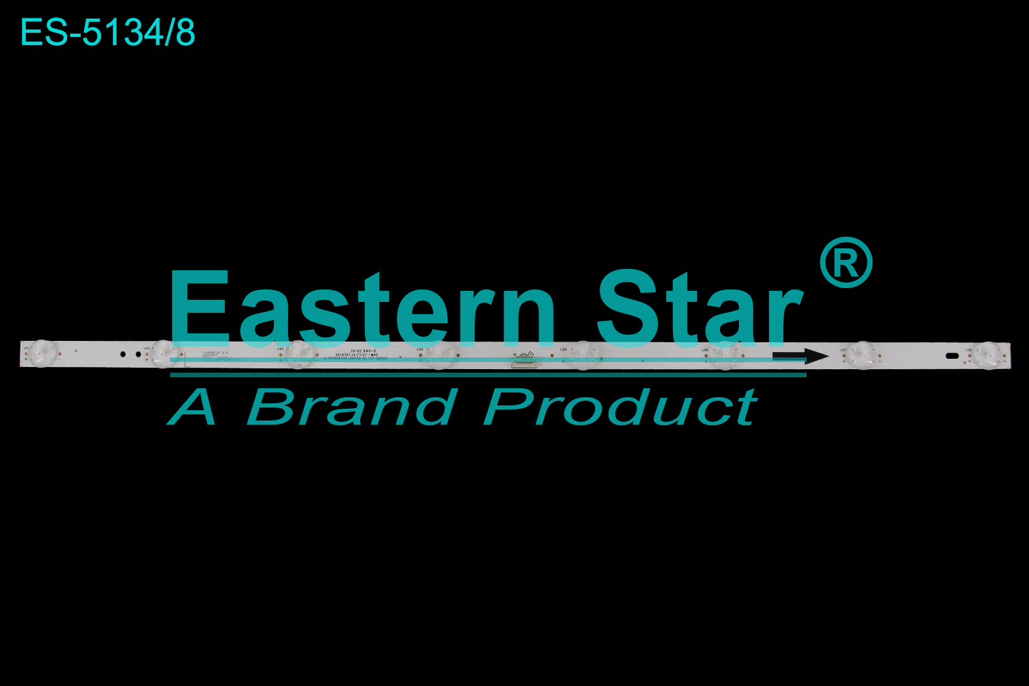 ES-5134 LED TV Backlight use for 55"  JL.D55018330-004AS-M_V01 D8500 4LT-ZX055T-JF013X LED BACKLIGHT STRIP(/)