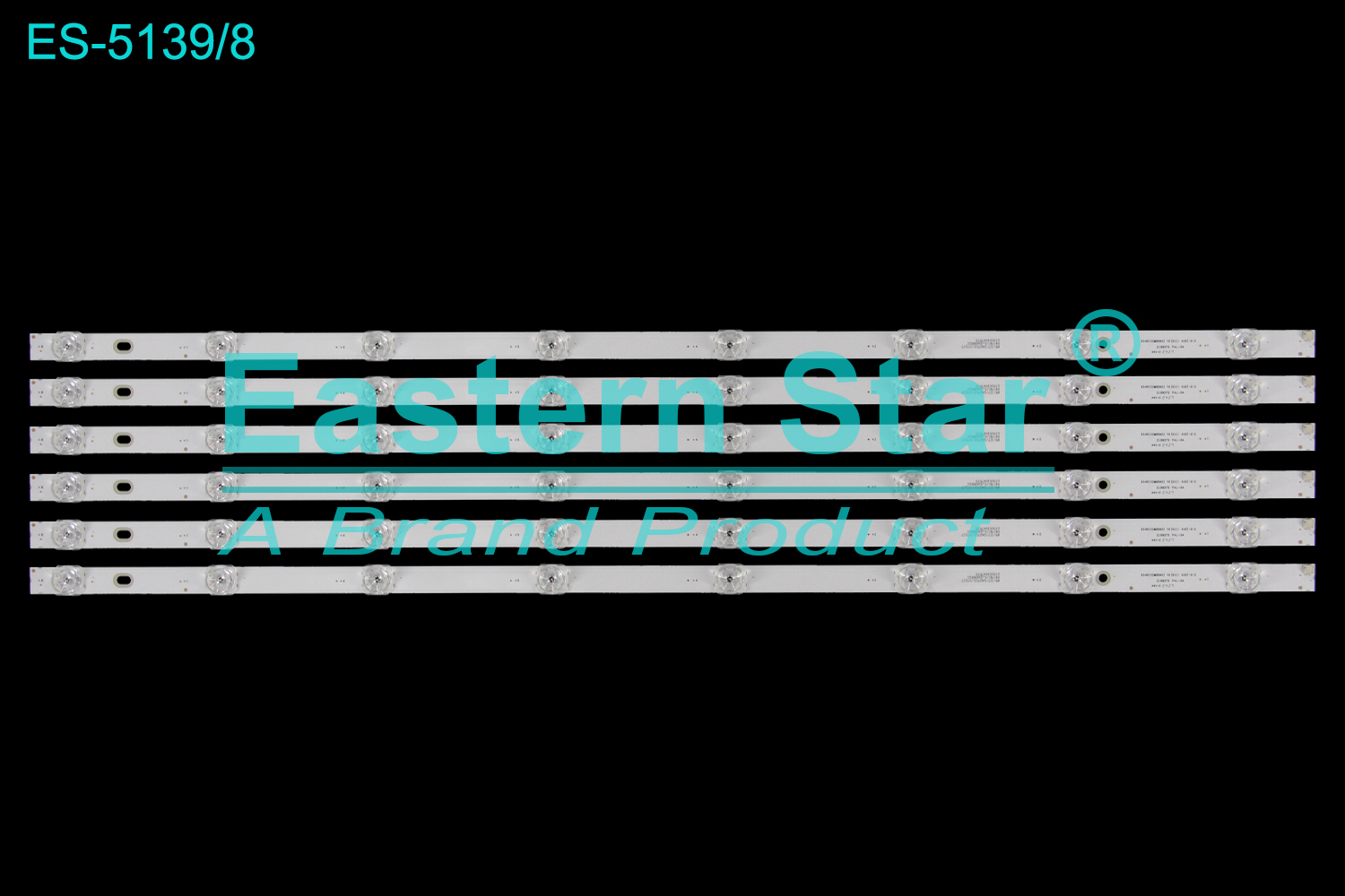 ES-5139 LED TV Backlight use for 65"  65HR332M08N02 V0(65Z1 6X8)-D10 LED BACKLIGHT STRIP(6)