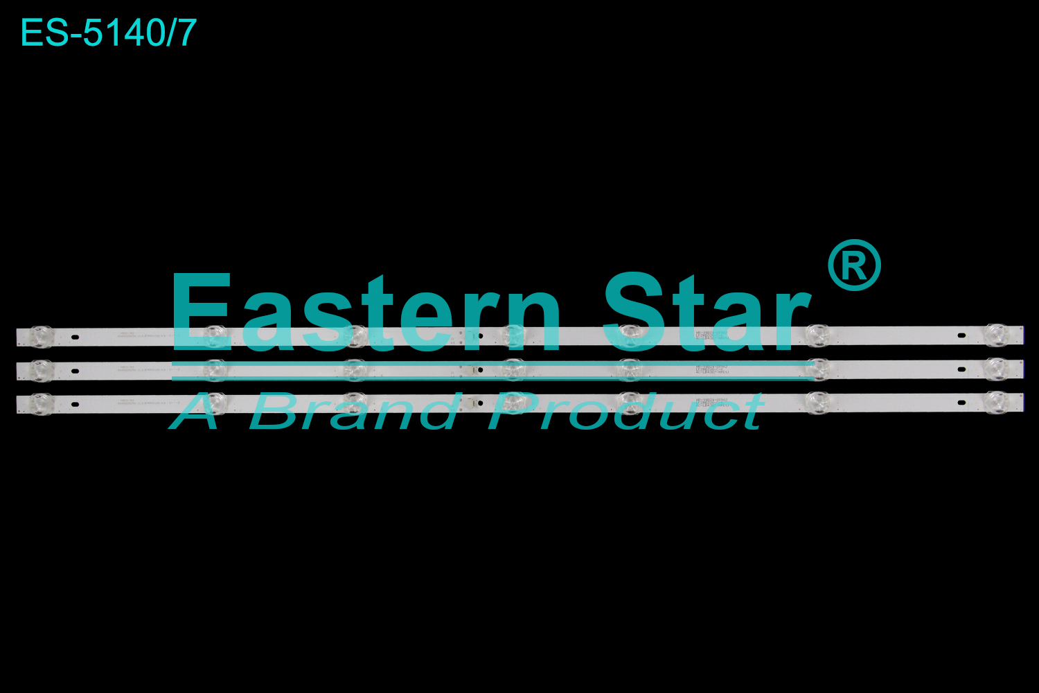 ES-5140 LED TV Backlight use for 43" Tcl 43D10 43V6 43U8 43D10 7*3 43HR330M07A1 V1.0 HR-99B24-00942 LF2RD2U0-C-K 4C-LB4307-HR01J   LED BACKLIGHT STRIP(3)