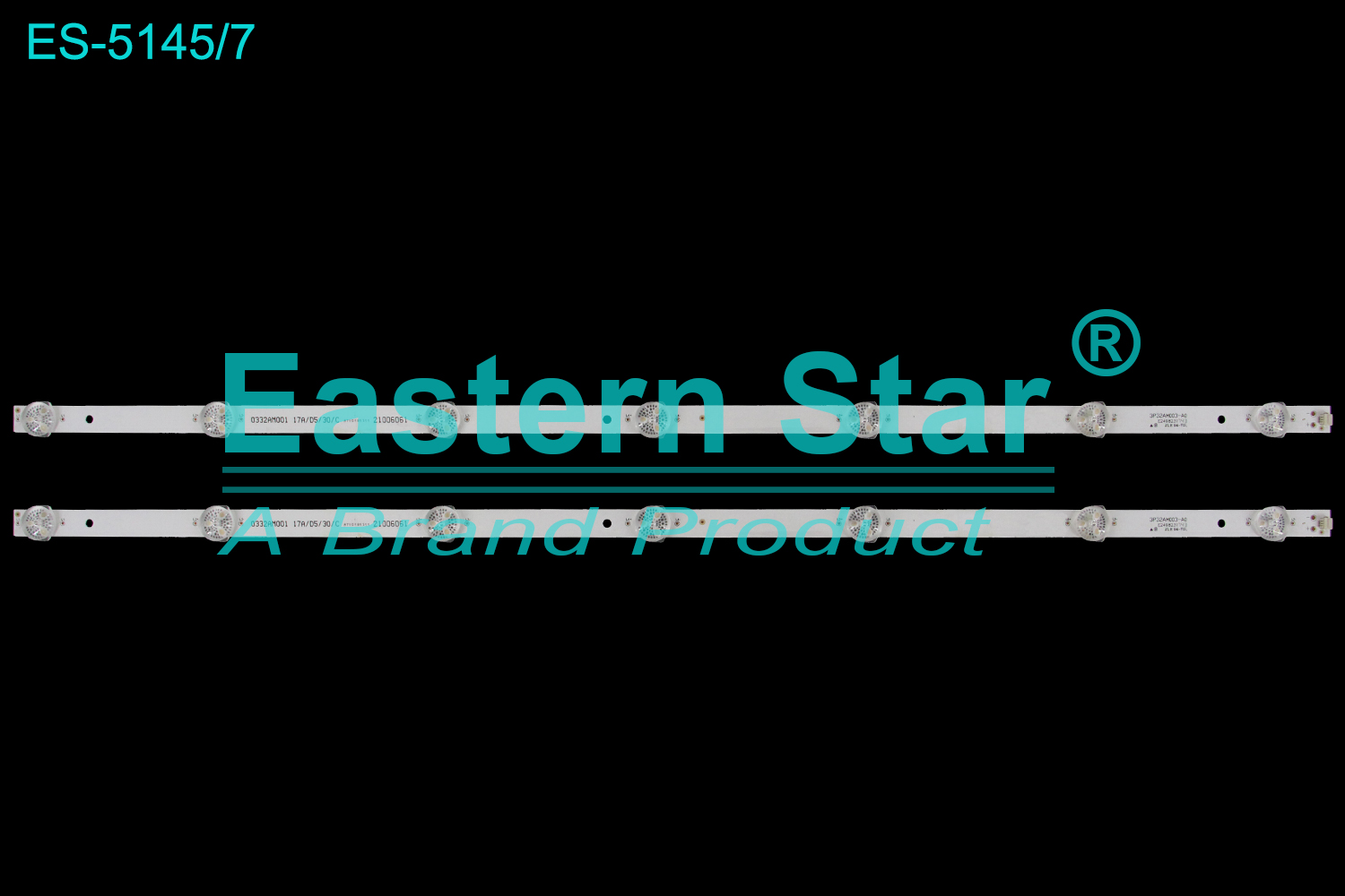 ES-5145 LED TV Backlight use for 32" Pptv  32C3  0332AM001 17A/D5/30/C A710181305 21006061 3P32AM003-A0 LED BACKLIGHT STRIP(2)