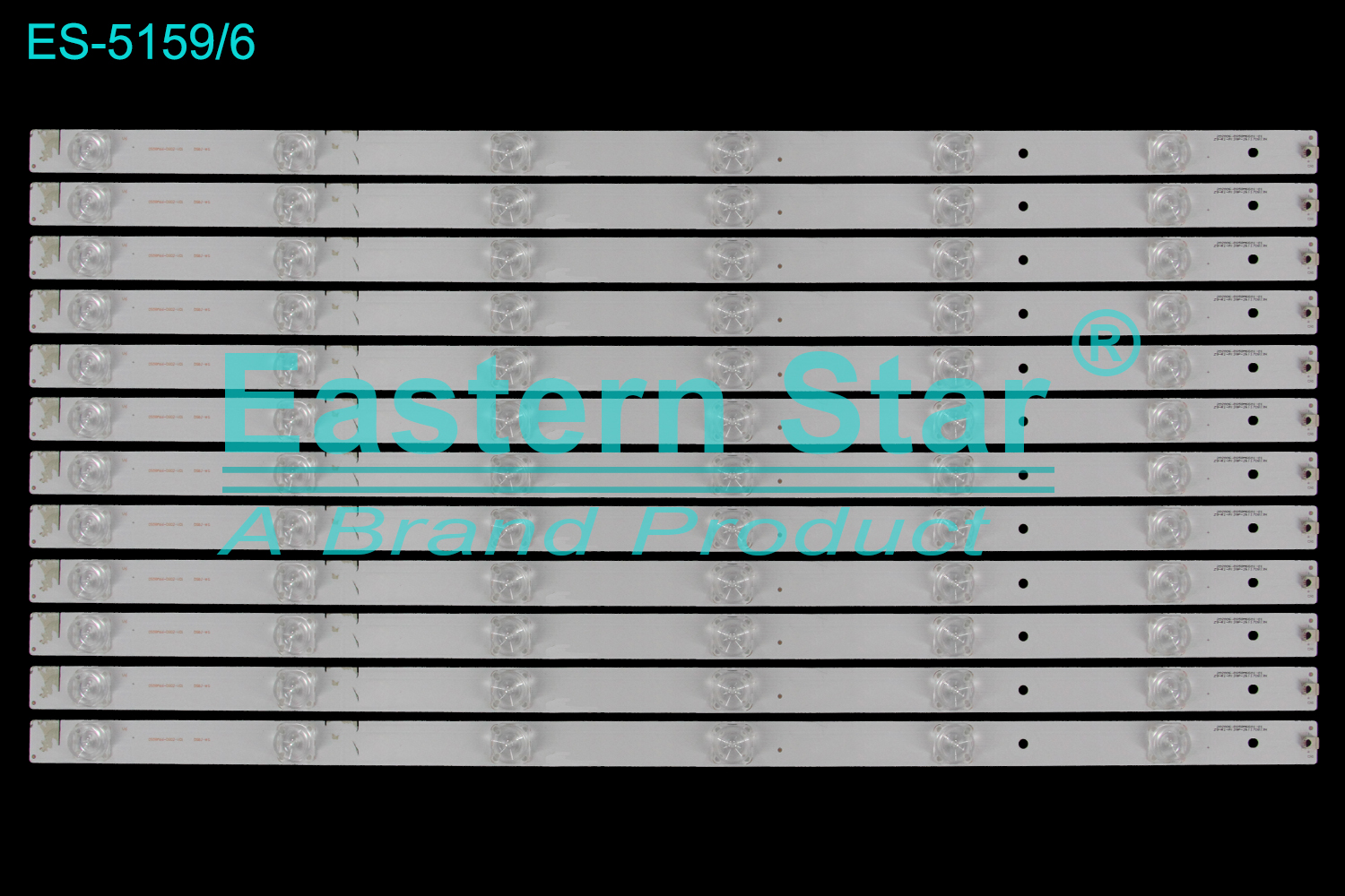 ES-5159 LED TV Backlight use for 58" Haier LS58A51 LS58AL88A51  DS58M66-DS02-V01  LED BACKLIGHT STRIP(12)