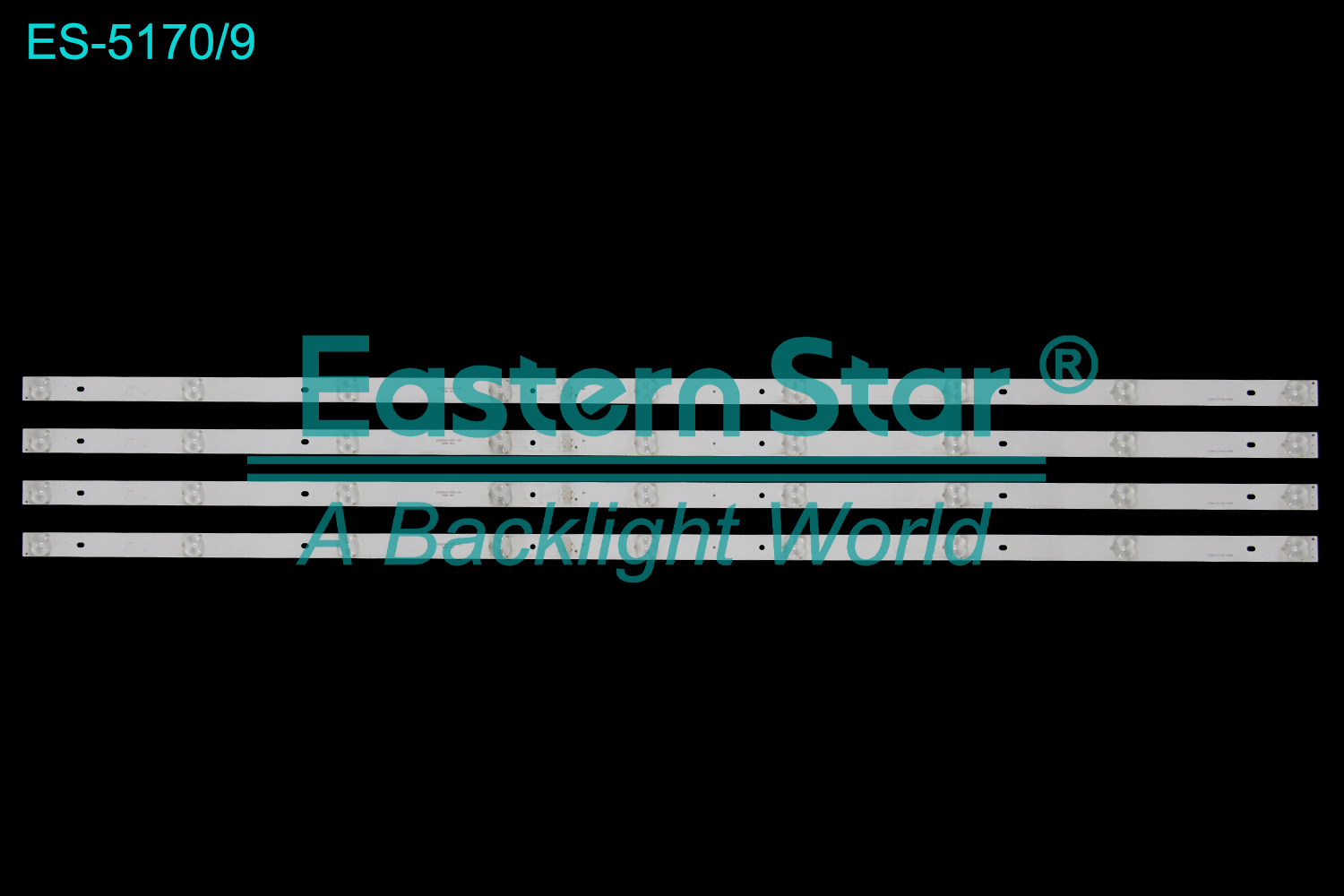 ES-5170 LED TV Backlight use for 50" Haier  LE50B610N LE50AL88A51 DS50M69-DS01-V01 DSBJ-WJ  LED BACKLIGHT STRIP(4)