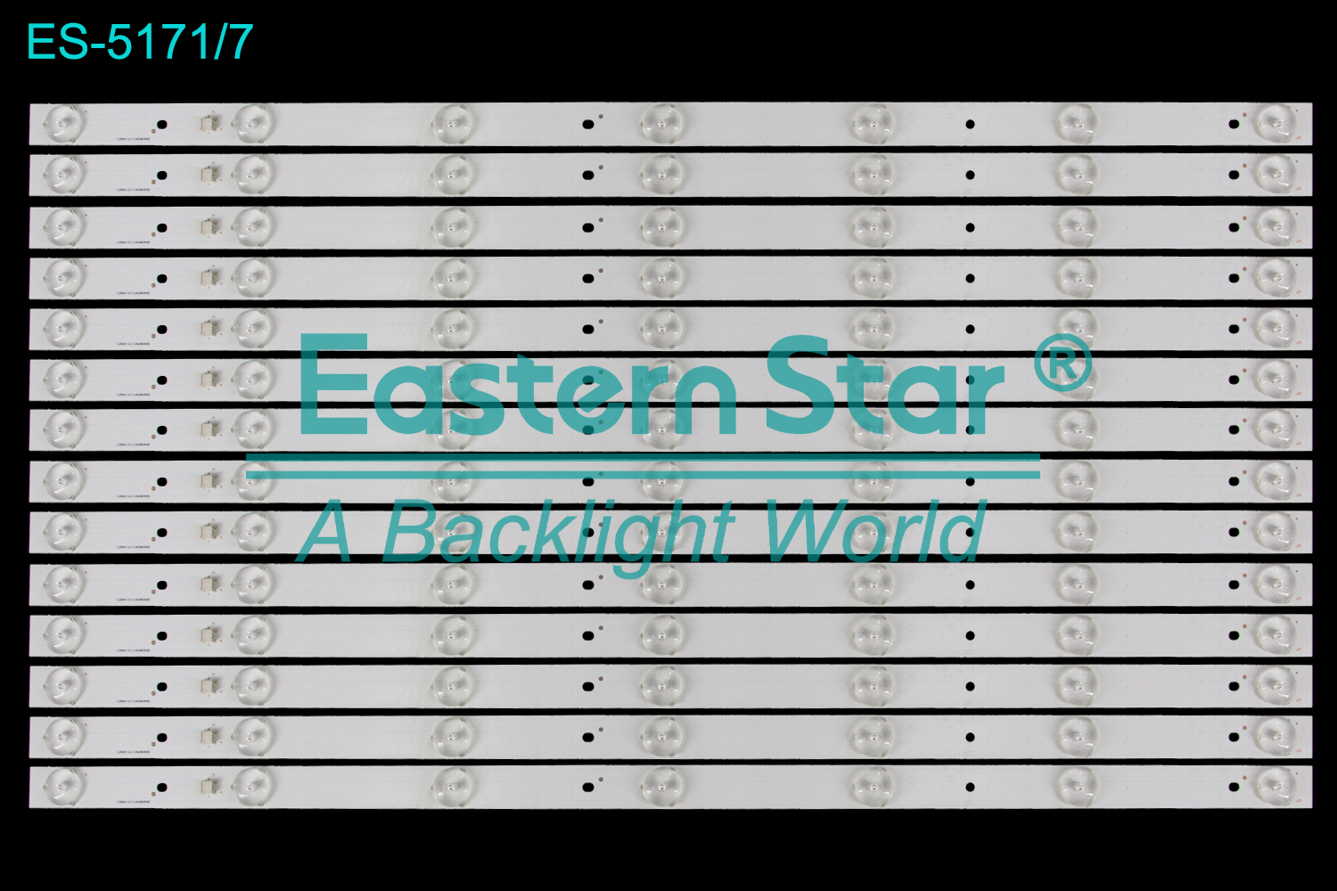 ES-5171 LED TV Backlight use for 58" Haier  LS58A51 LS58AL88A91 DS58M61-DS01-V01 DSBJ-WJ  LED BACKLIGHT STRIP(14)