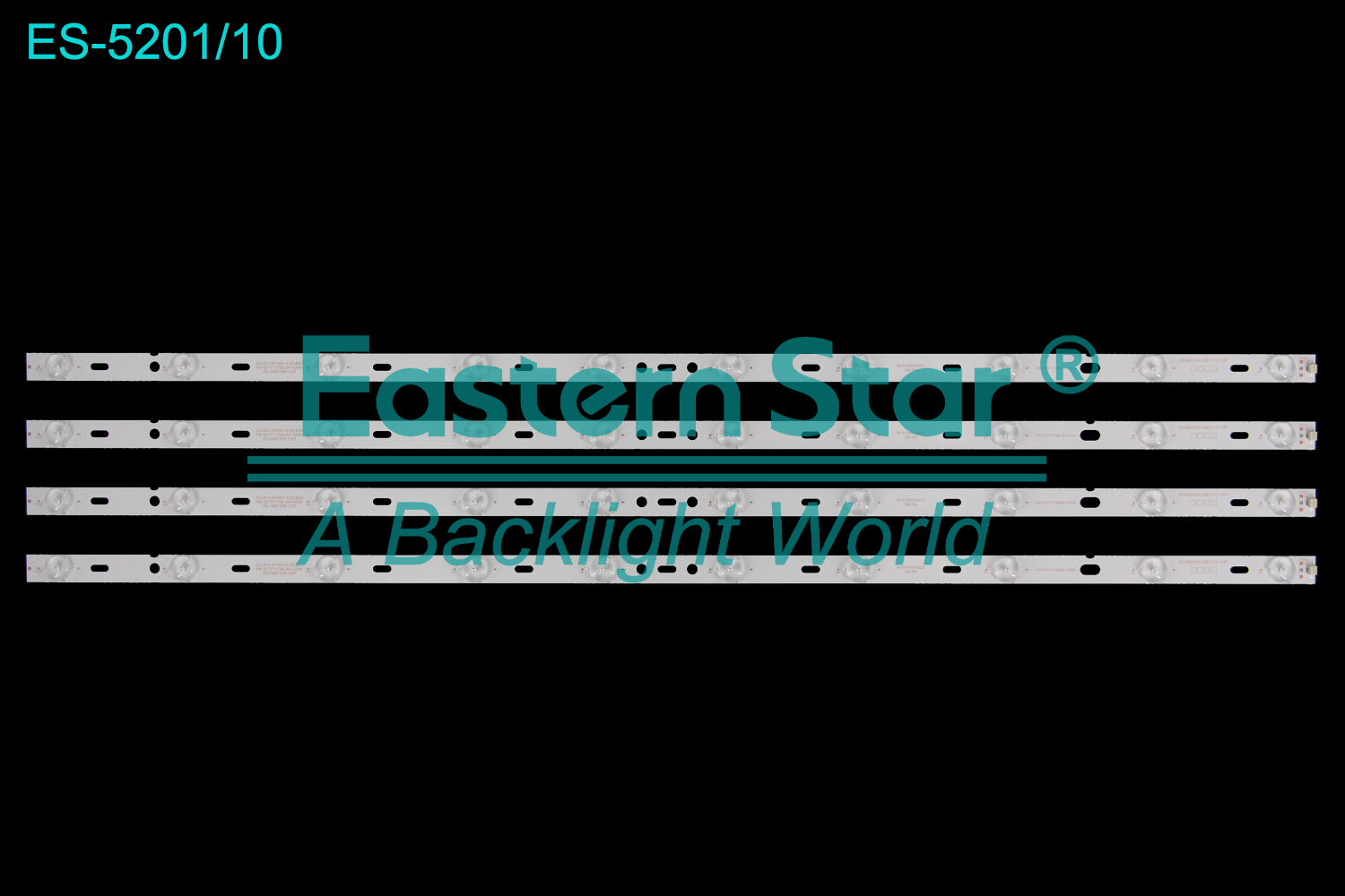 ES-5201 LED TV Backlight use for 40" Amoi  JS-LB-D-AP3901-101CBAD PB10D771173BL041-005H ZN-39D10A51201 14-01390DH003 390-DH  LED BACKLIGHT STRIP(4)