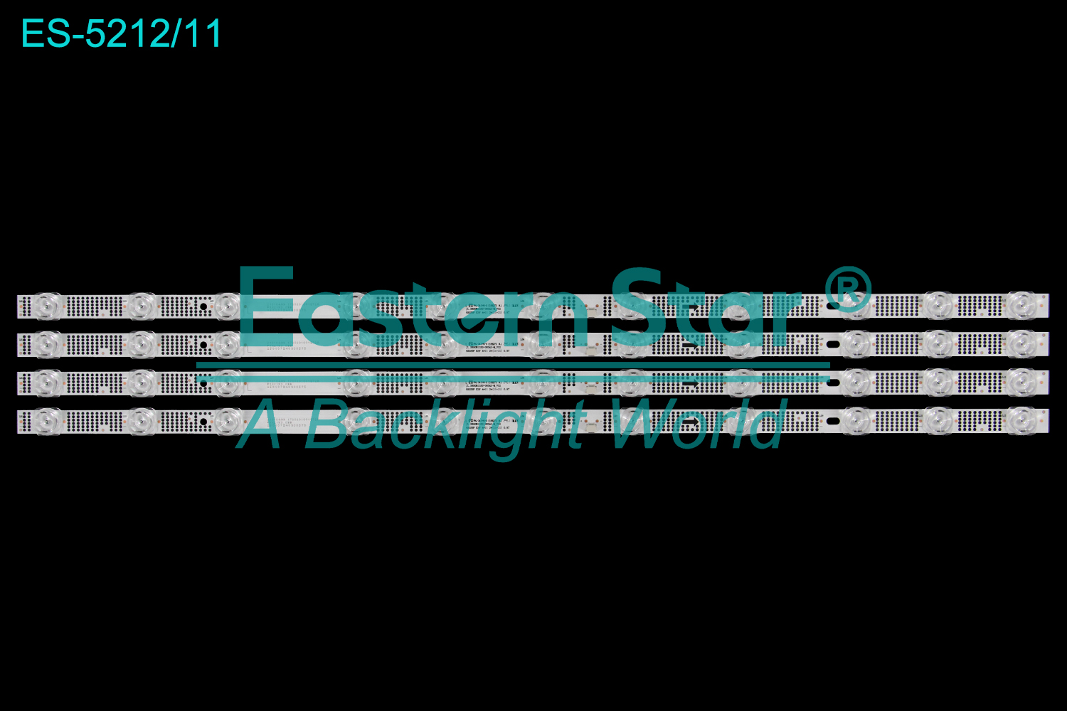 ES-5212 LED TV Backlight use for 65" JL.D650B1330-005AS-M_V02  LED BACKLIGHT STRIP(4)