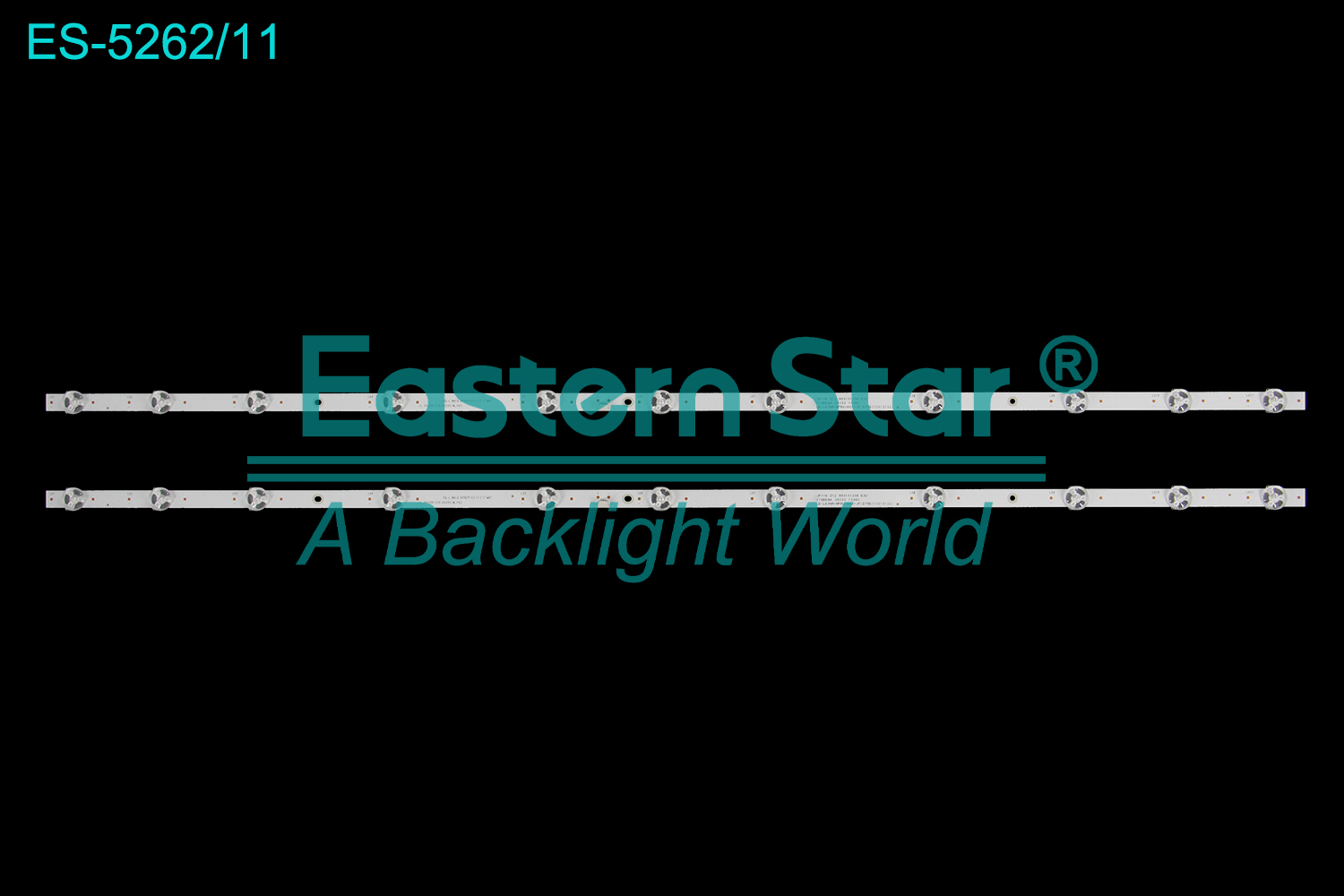 ES-5262 LED TV Backlight use for 43" Xiaomi  L43RA-RA L43MA-E  JL.D430B1330-002DS-M_V02 LB-43MA-AFRU-HKC-JF（D796110015122）  LED BACKLIGHT STRIP(2)