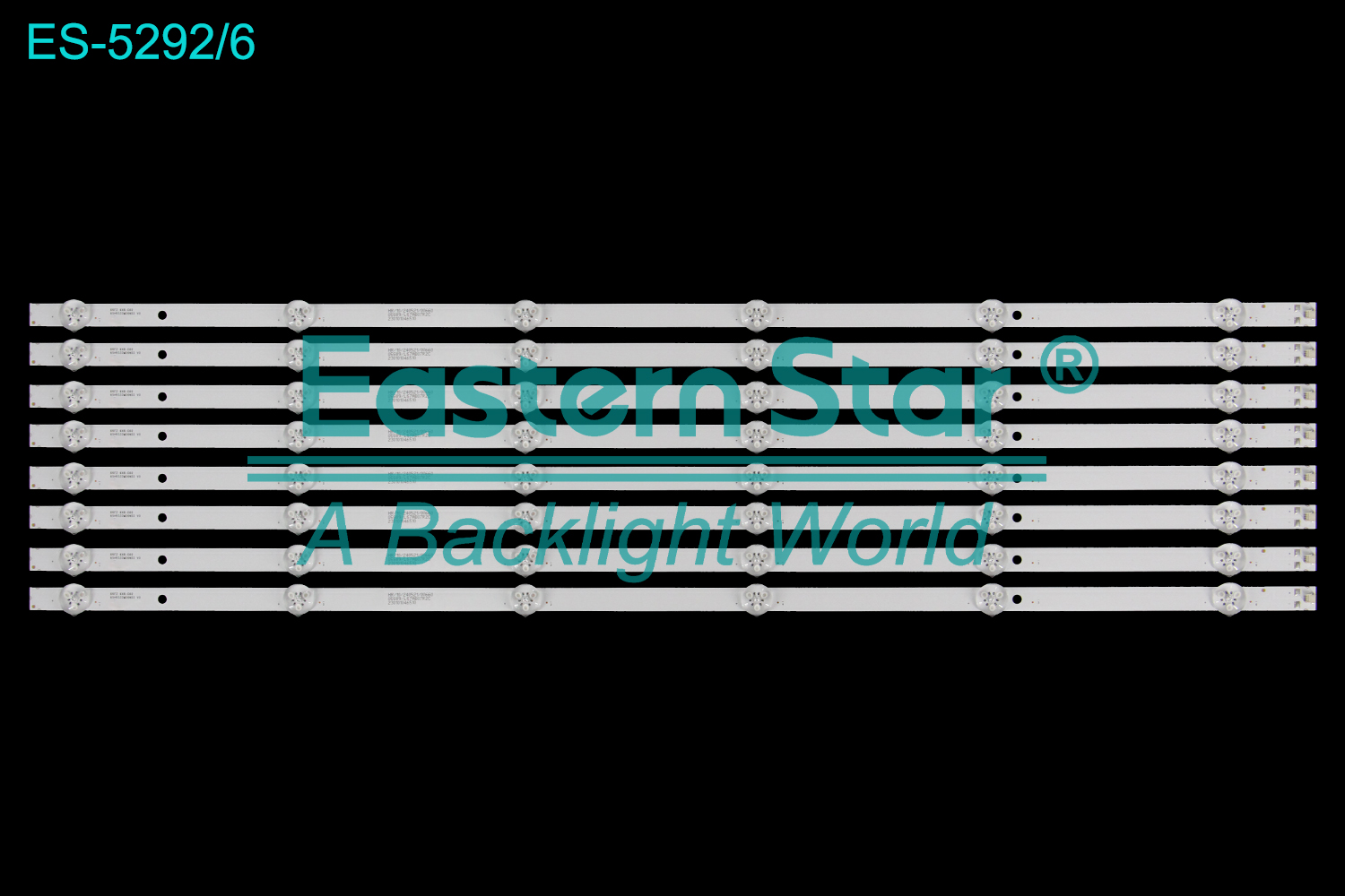 ES-5292 LED TV Backlight use for 65" 65FZ 6X8-C02 65HR332M06N02 V0 LED BACKLIGHT STRIP(8)