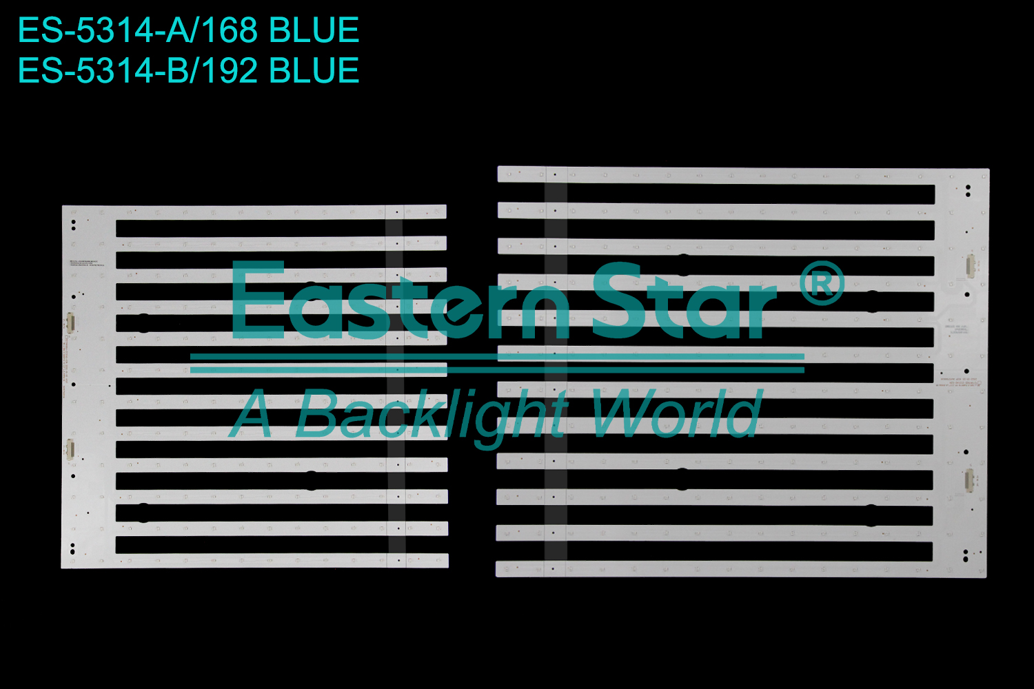 ES-5314 LED TV Backlight use for 75" TE75N168U-ZC31AG-03N 2022-01-054S1P 303TE750001N B0101-000532 TE75N192D-ZC31AG-03N 2022-01-054S1P 303TE750002N B0101-000533  LED BACKLIGHT STRIP(/)