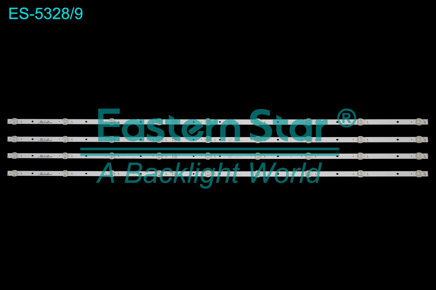 ES-5328 LED TV Backlight use for 50" Pptv  PTV-50VU4  50C4 JL.D50091330-296AS-M_V01 LED BACKLIGHT STRIP(4)