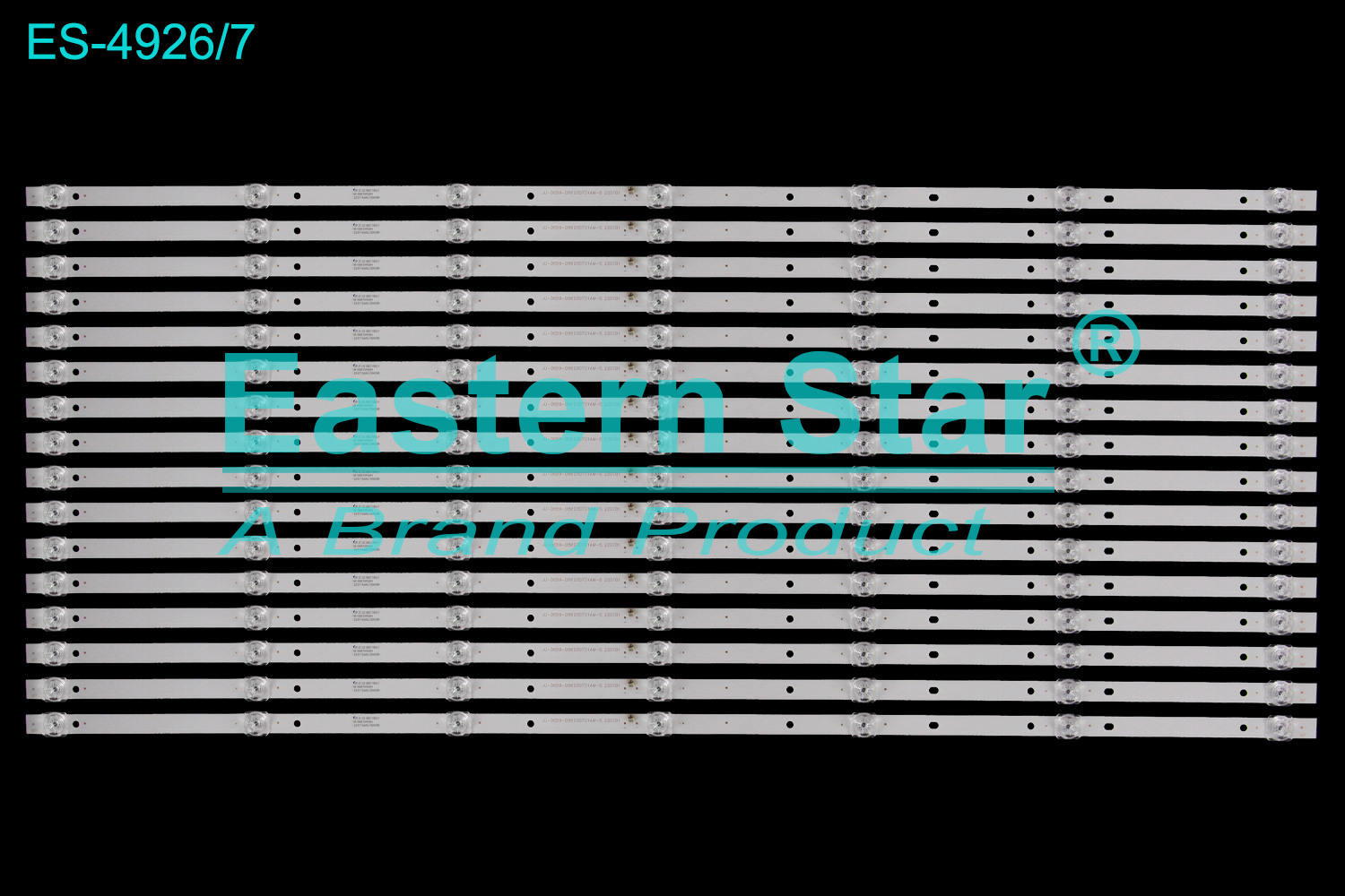ES-4926 LED TV Backlight use for 86" JJ-0659-D86030701AM-S 220701 GR.D.02.86D18001 LED BACKLIGHT STRIP(16)