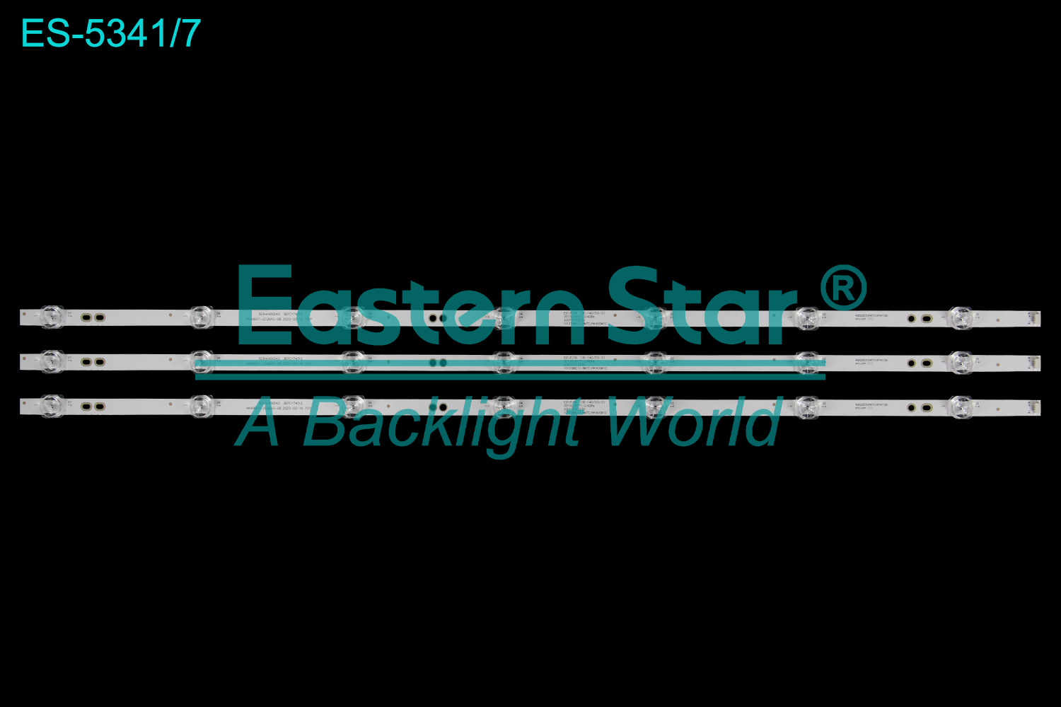 ES-5341 LED TV Backlight use for 40" Haier  303HK400043 3B7CY4312 HK40D07-ZC26AG-08 40D2003V2W7C1B74112M  LED BACKLIGHT STRIP(3)