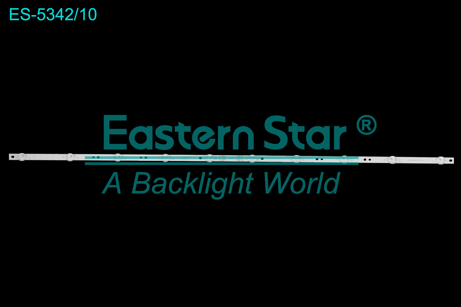 ES-5342 LED TV Backlight use for 43"  7710-643000-D180 PY46M3JJ22 CRH-A43G6A30300310781REV1.0 1 LED BACKLIGHT STRIP(/)