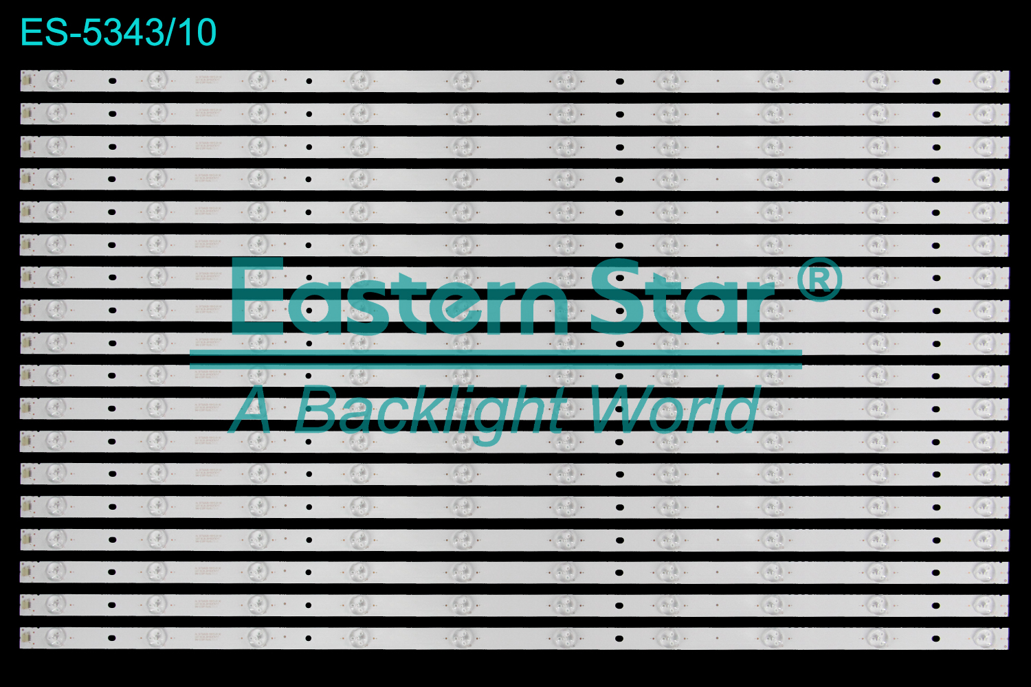 ES-5343 LED TV Backlight use for 75" Seewo HL-3F750A28-1001S-01 A0 LEFT BLUE-3B10CX76717  LED BACKLIGHT STRIP(18)
