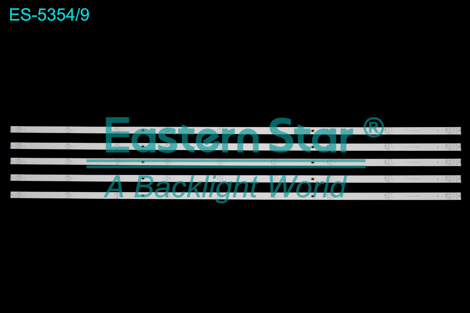 ES-5354 LED TV Backlight use for 55" Hikvision  DS-D5055UE-B DS-D50UK55 LB-DM3030-GJ0D35555X9-S  LED BACKLIGHT STRIP(5)