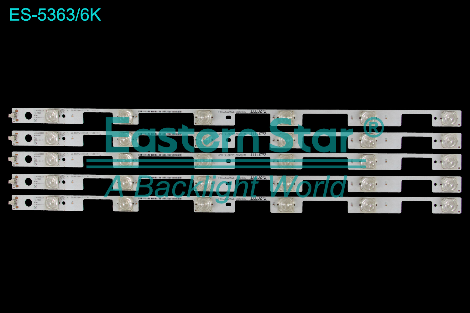 ES-5363 LED TV Backlight use for 55"  Konka LED55M1600B LED55M1600B*35019615 REV-2014-05-22 LED BACKLIGHT STRIP(5)