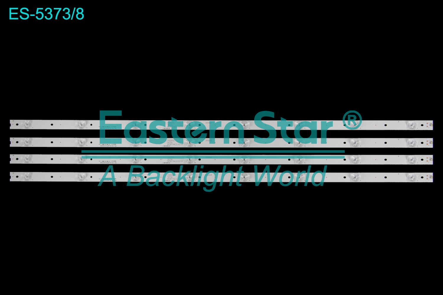 ES-5373 LED TV Backlight use for 43" Hisense  LED43N3600U LED43N3700U LED43N39U CRH-BK433030T040875Q-Rev1.1 BC LED BACKLIGHT STRIP(4)