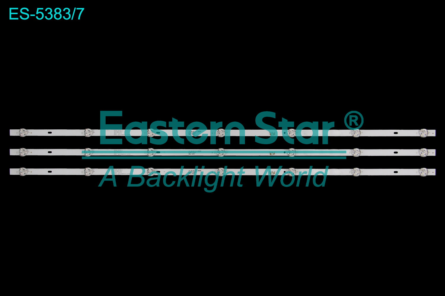 ES-5383 LED TV Backlight use for 39"  XS39-15/V2.0 3*7/2W/31017 0D35 774*12 LED BACKLIGHT STRIP(3)