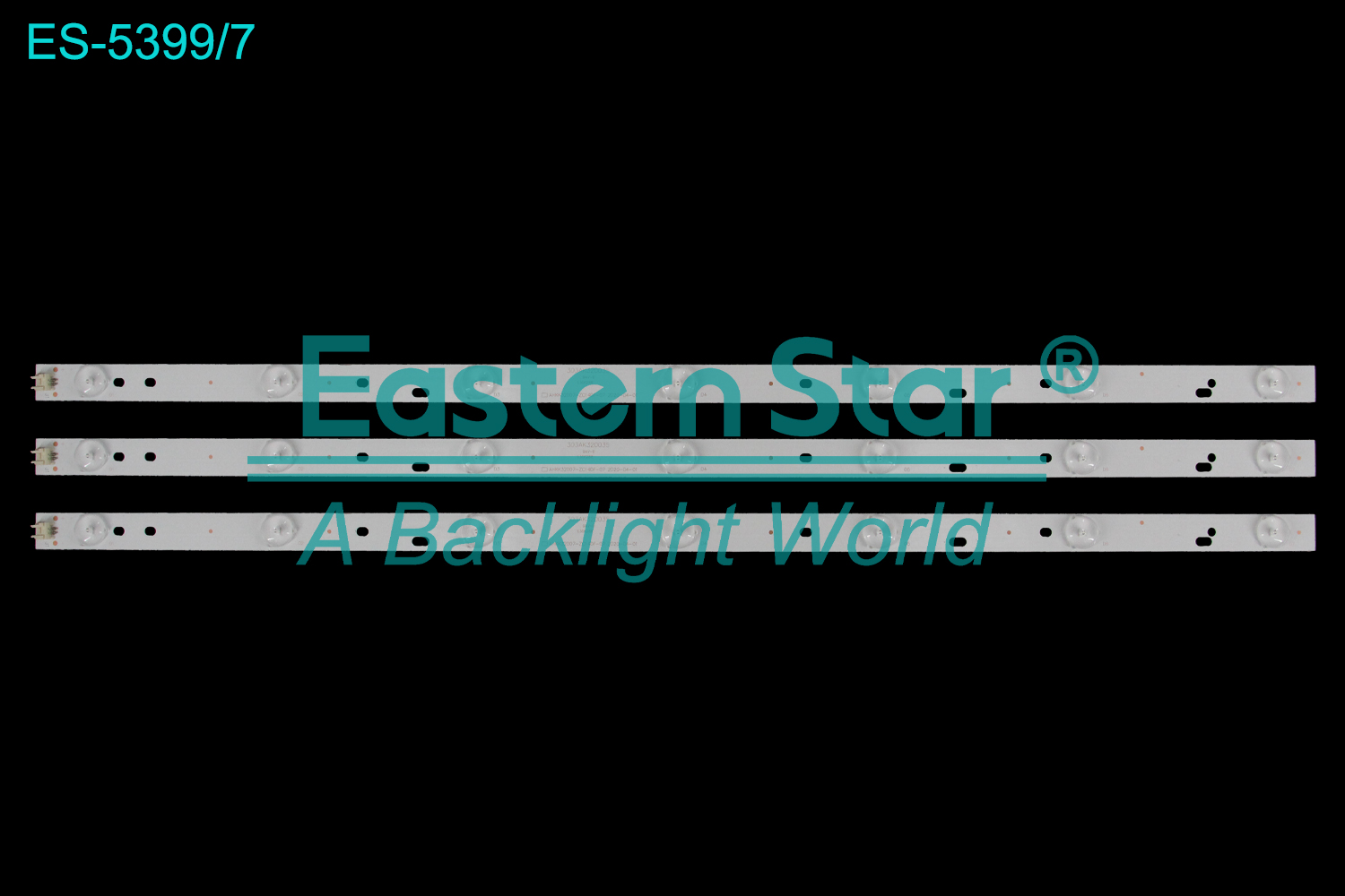 ES-5399 LED TV Backlight use for 32"  Pioneer AHKK32D07-ZC14DF-07 303AK320035 AHKK32D07-ZC21F-05 303AK320040 LED BACKLIGHT STRIP(3)