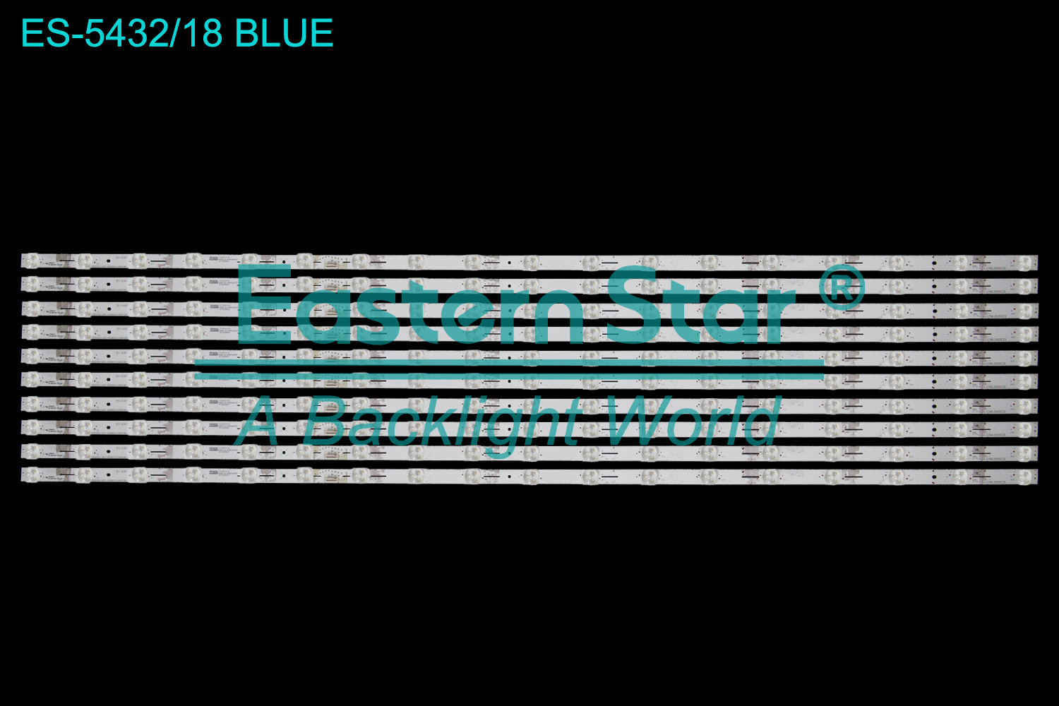ES-5432 LED TV Backlight use for 50"  HD500Z6U51-LDKT+2022060701+HX50D2390 10X18(C) 1279418-B1 4987-PC494PWB443K7 B7200562H IC-C-CNEJ50DC23  LED BACKLIGHT STRIP(10)