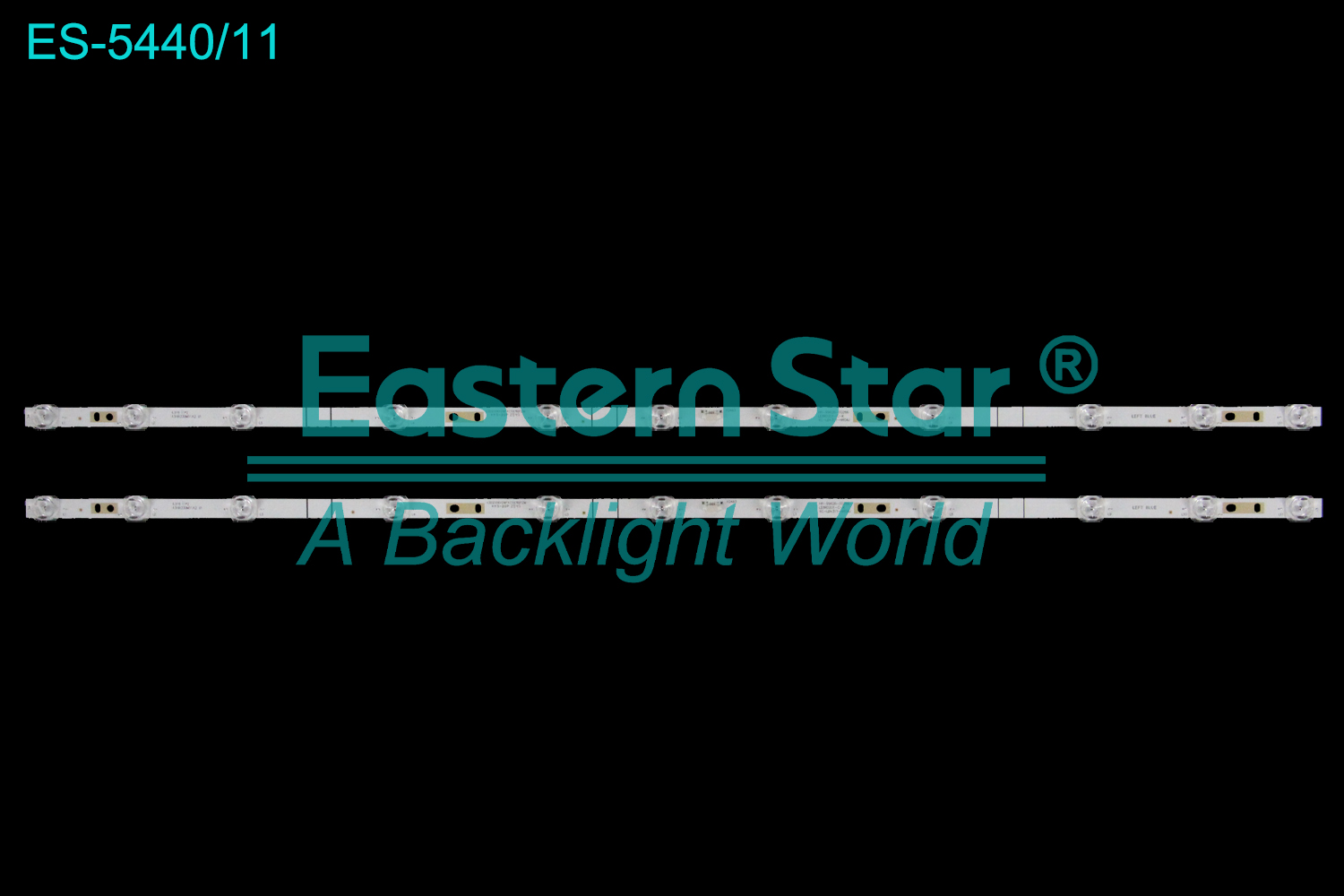 ES-5440 LED TV Backlight use for 43" Tcl 43T6  43P8 11*2 43HR330M11A2 V1 4C-LB4311-HR04J HR-99626-00266 LE8RD2U1-C-K 43D2006V2W11C1B76912M  LED BACKLIGHT STRIP(2)
