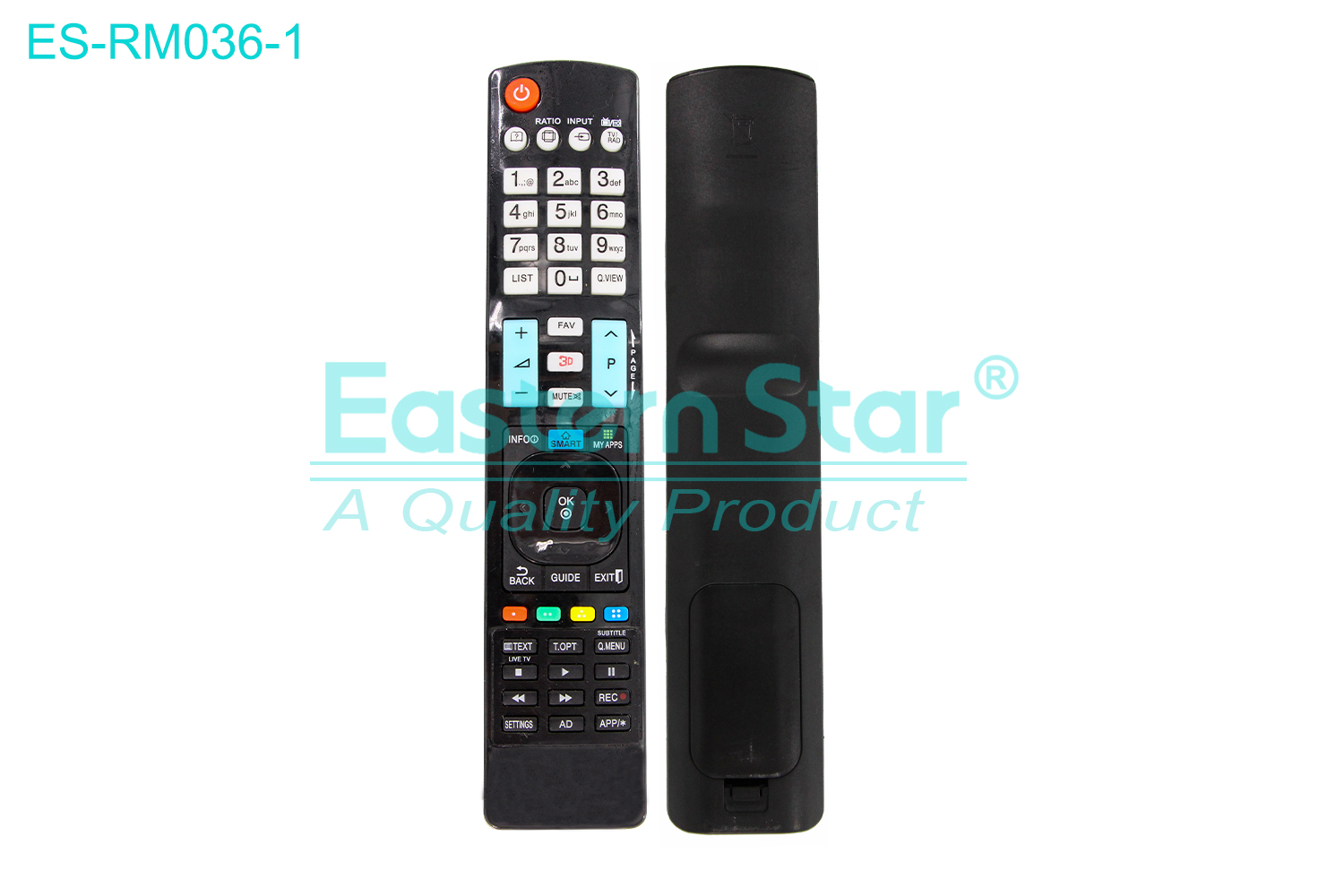 ES-RM036-1 use for Lg  Smart TV Remote Control AKB73756502