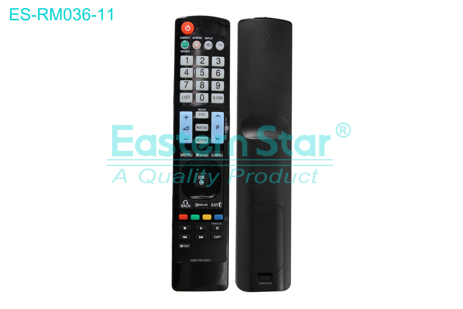 ES-RM036-11 use for Lg  Smart TV Remote Control AKB72914203