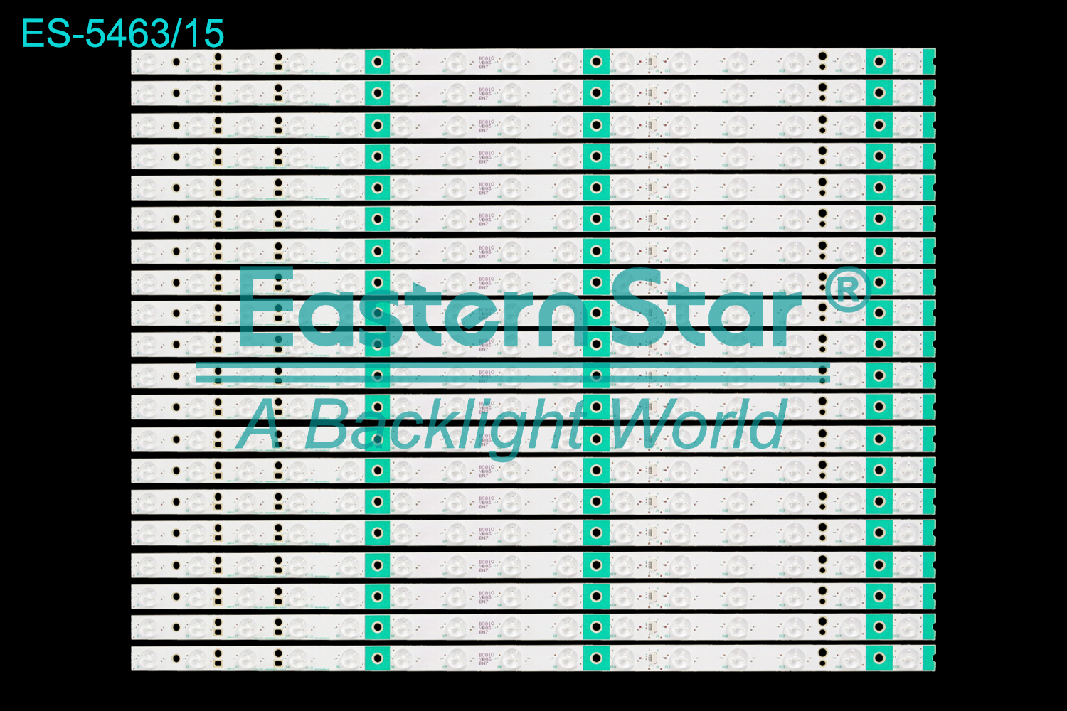 ES-5463 LED TV Backlight use for 60" Sharp  LCD-60SU861A 60SU860A LBM600E0503-J-3-b(0) RUNTKB489WJZZ  LED BACKLIGHT STRIP(20)