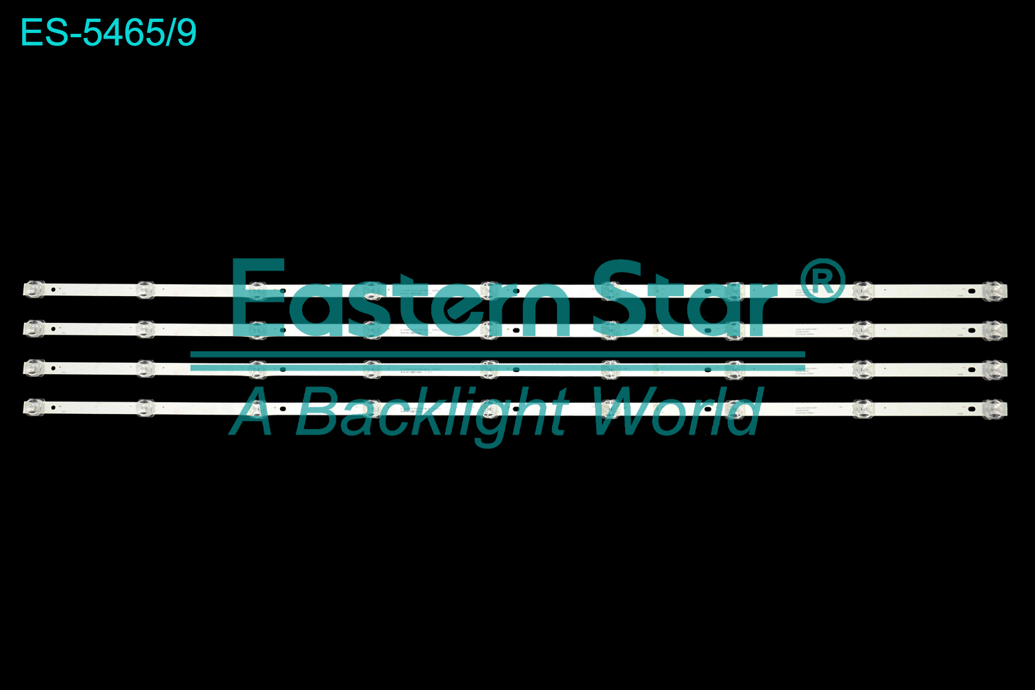 ES-5465 LED TV Backlight use for 50" JJ-0656-D50030901CM-S 230925 10203150.00203.04001 M200F3W50H 231229JB2-005692  LED BACKLIGHT STRIP(4)