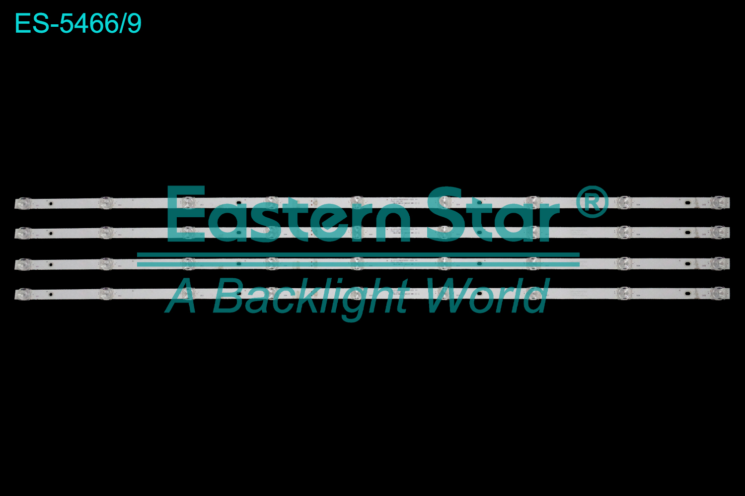 ES-5466 LED TV Backlight use for 50" Alfa 50UX70 JL-010-D50030901-02S V1 2021-06-04 LED BACKLIGHT STRIP(4)