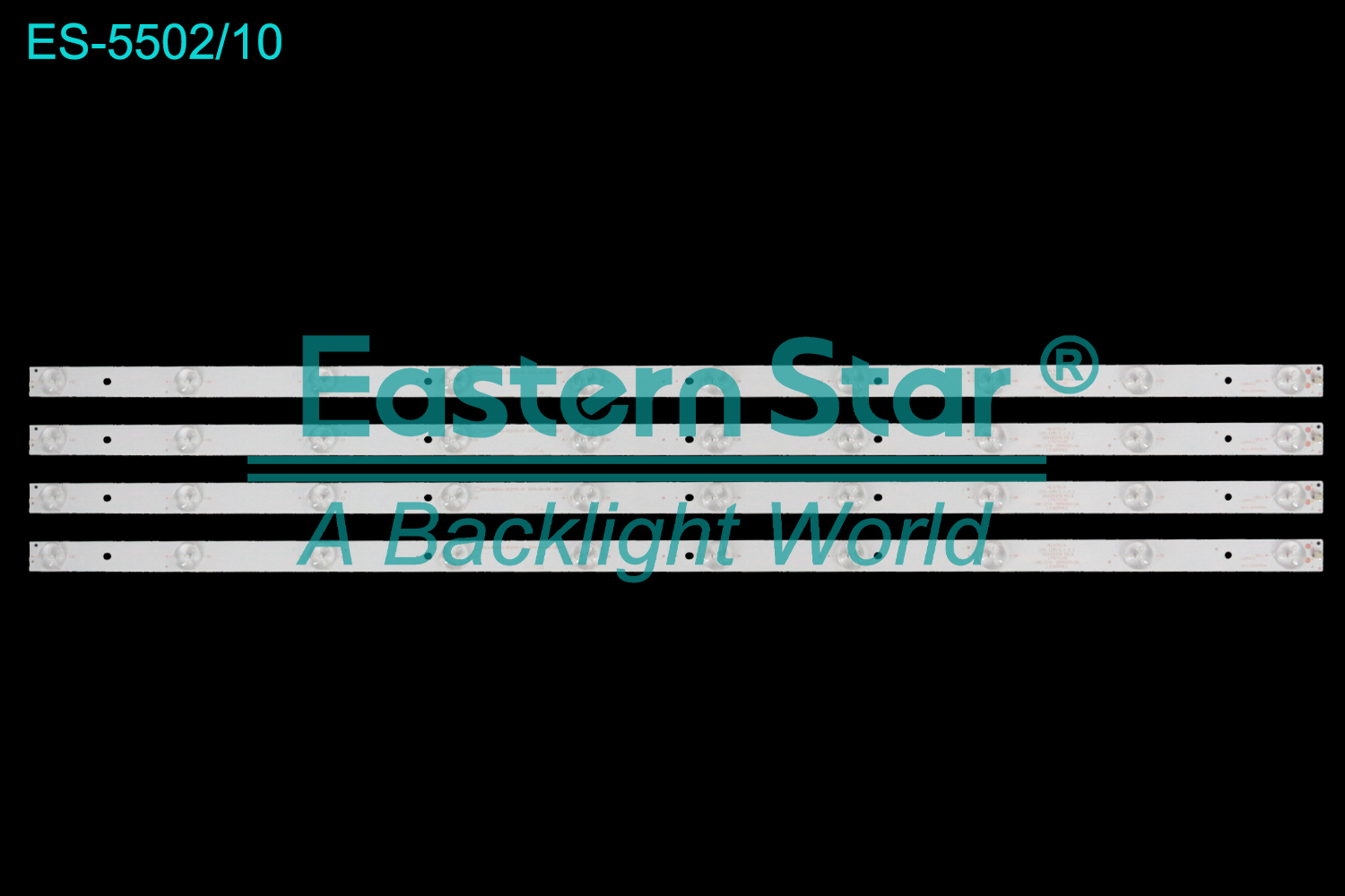 ES-5502 LED TV Backlight use for 39" LE-3919P  ZDCX385D10-ZC21FG-01 2015-09-08 10S1P 303CX385031 CX385M01   LED BACKLIGHT STRIP(4)
