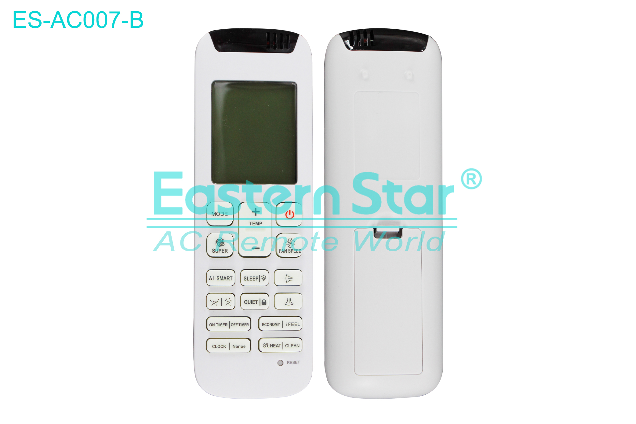 ES-AC007-B High Quality China Remote AC Remote for Hisense  Air Conditioner Remote A/C 20 keys